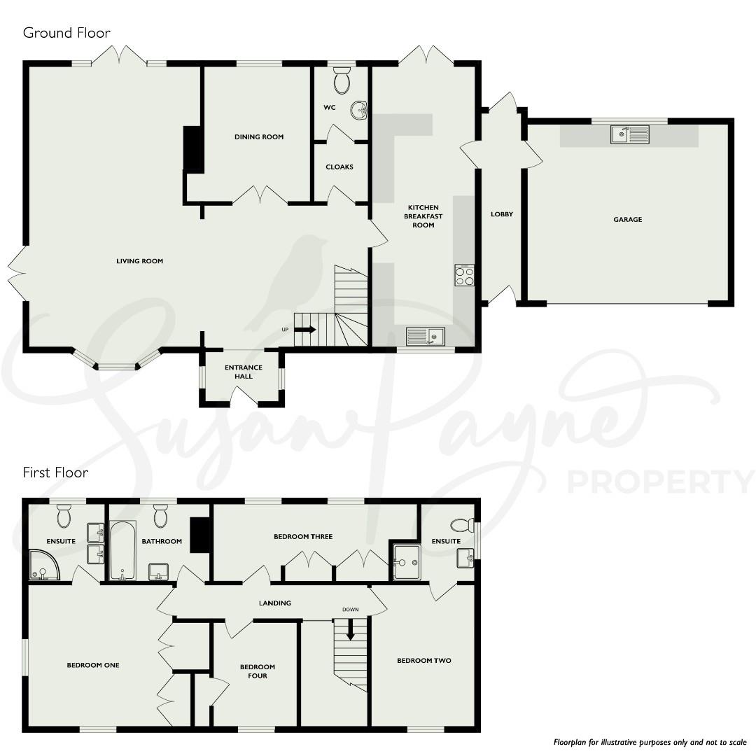 Orchard Cottage, Town Lane, Chale Green floorplan