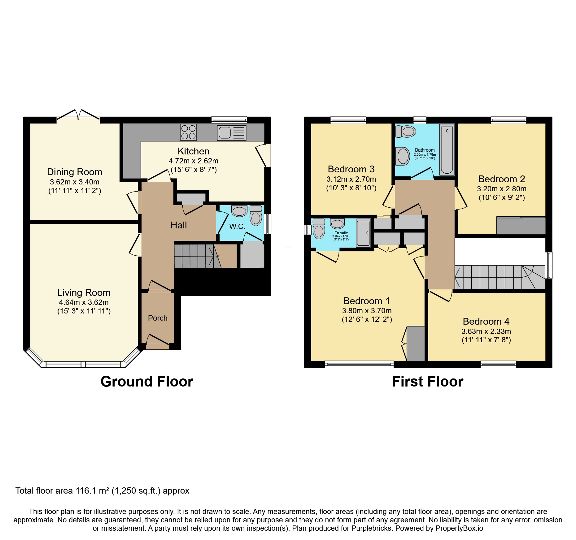 20, Marnie Park, Kirriemuir floorplan