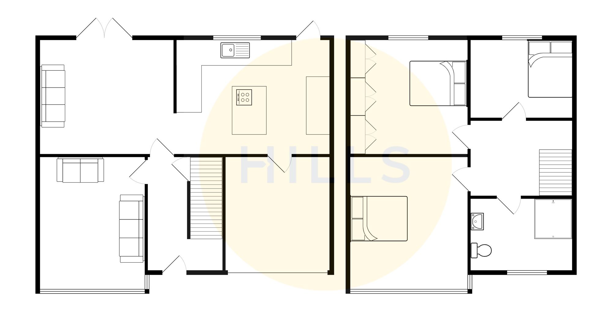 14 Gillingham Road, Manchester floorplan