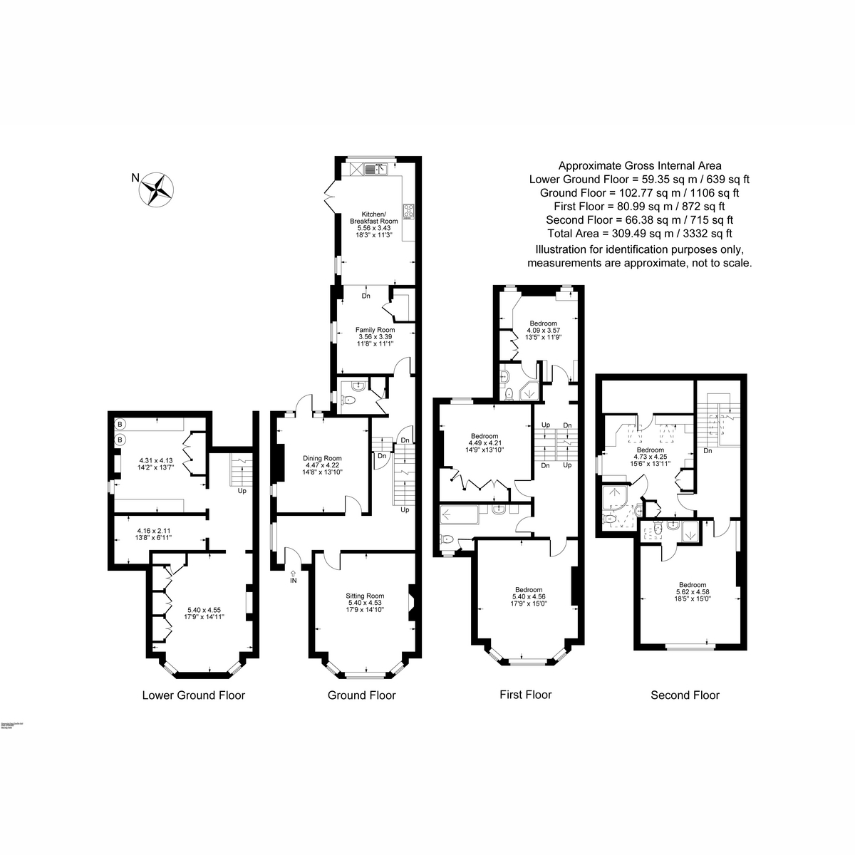 8, Northumberland Road, Leamington Spa floorplan