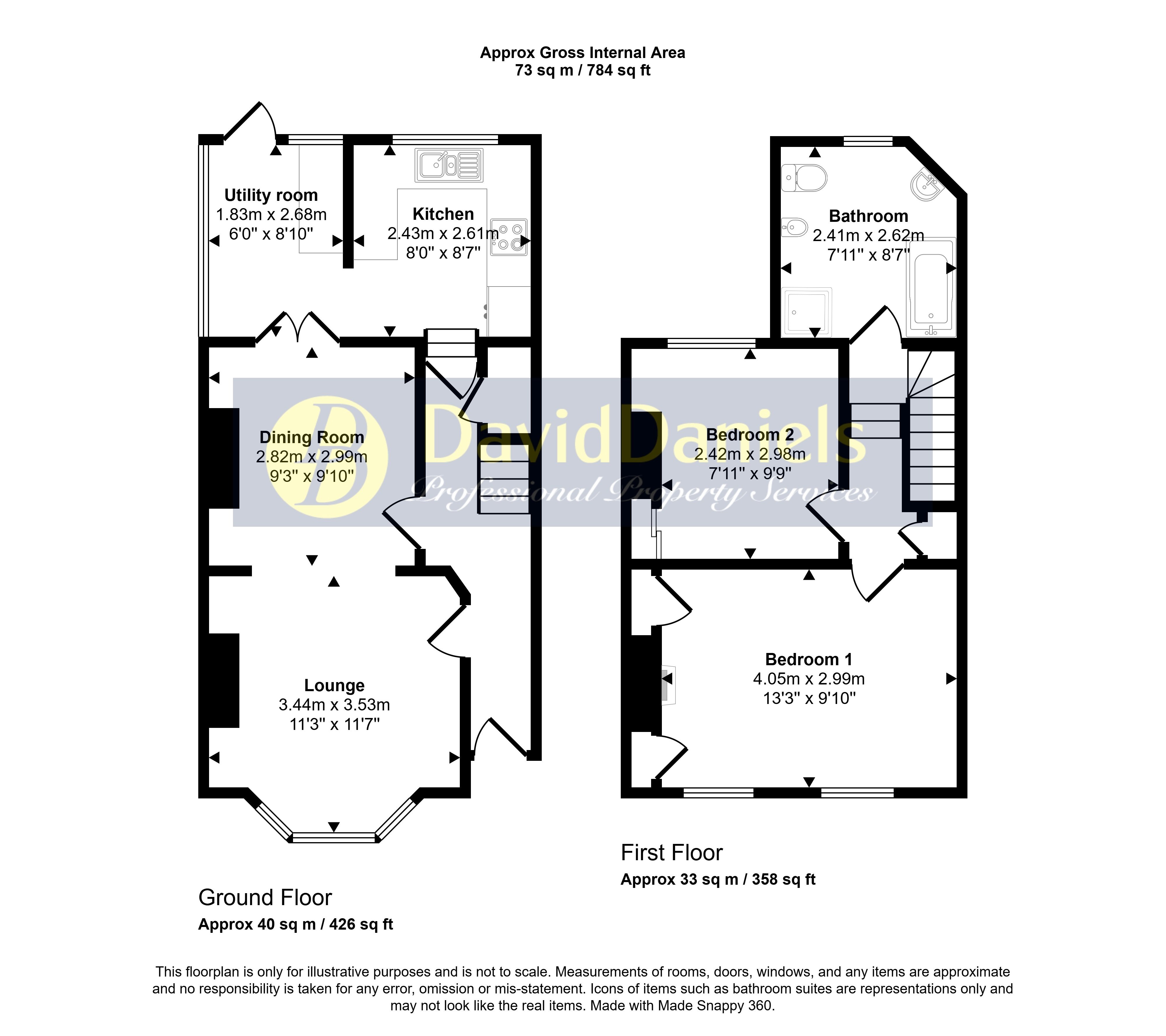 Elm Park Road, Elm Park Road, Leyton floorplan