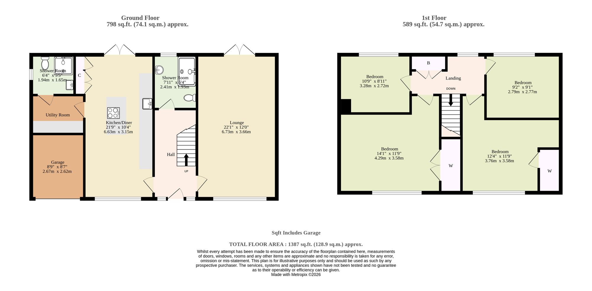 12 Middlemarch Road, Dereham floorplan