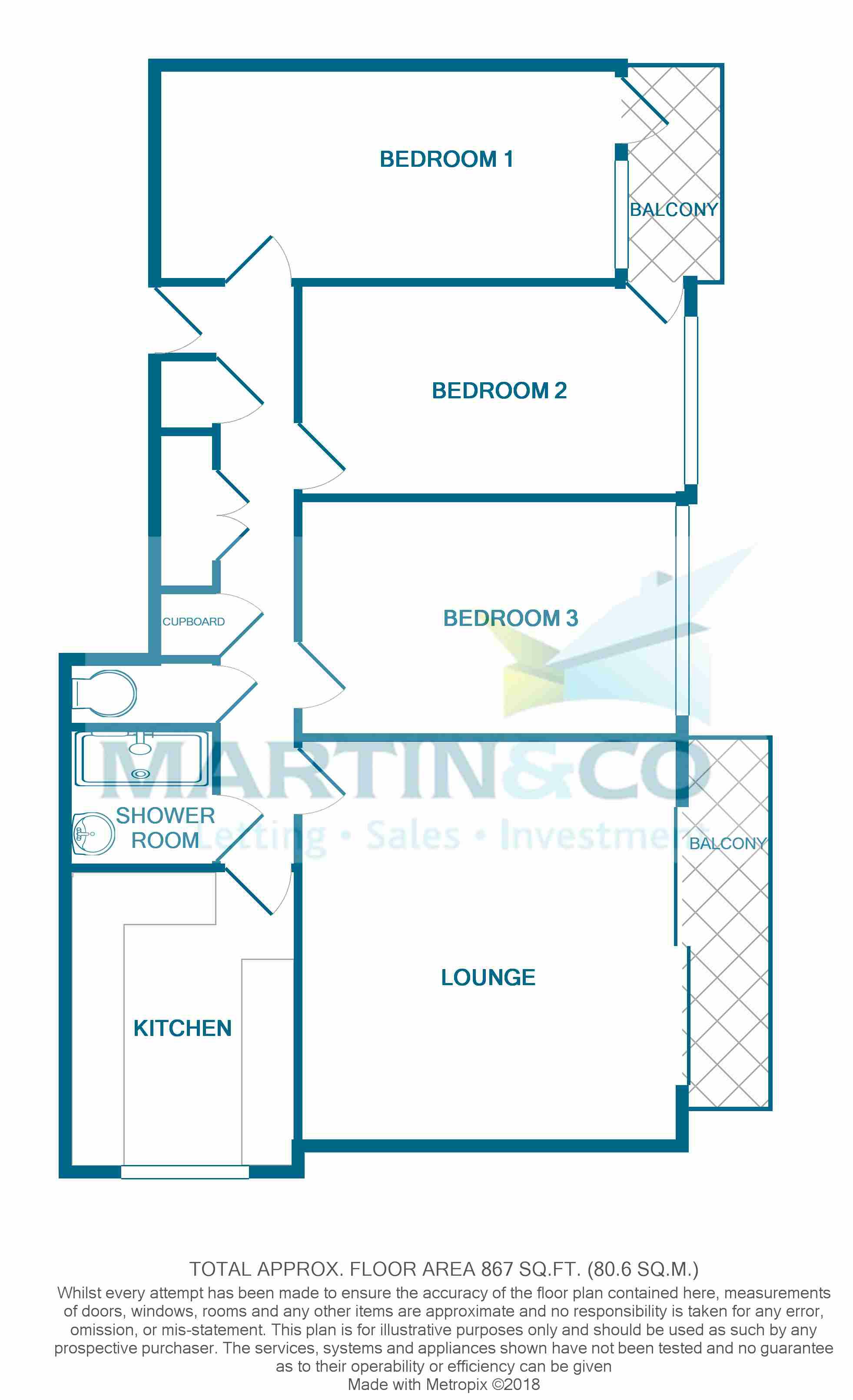 3 Bedrooms Flat to rent in Tower Court, Westcliff Parade, Westcliff-On-Sea SS0