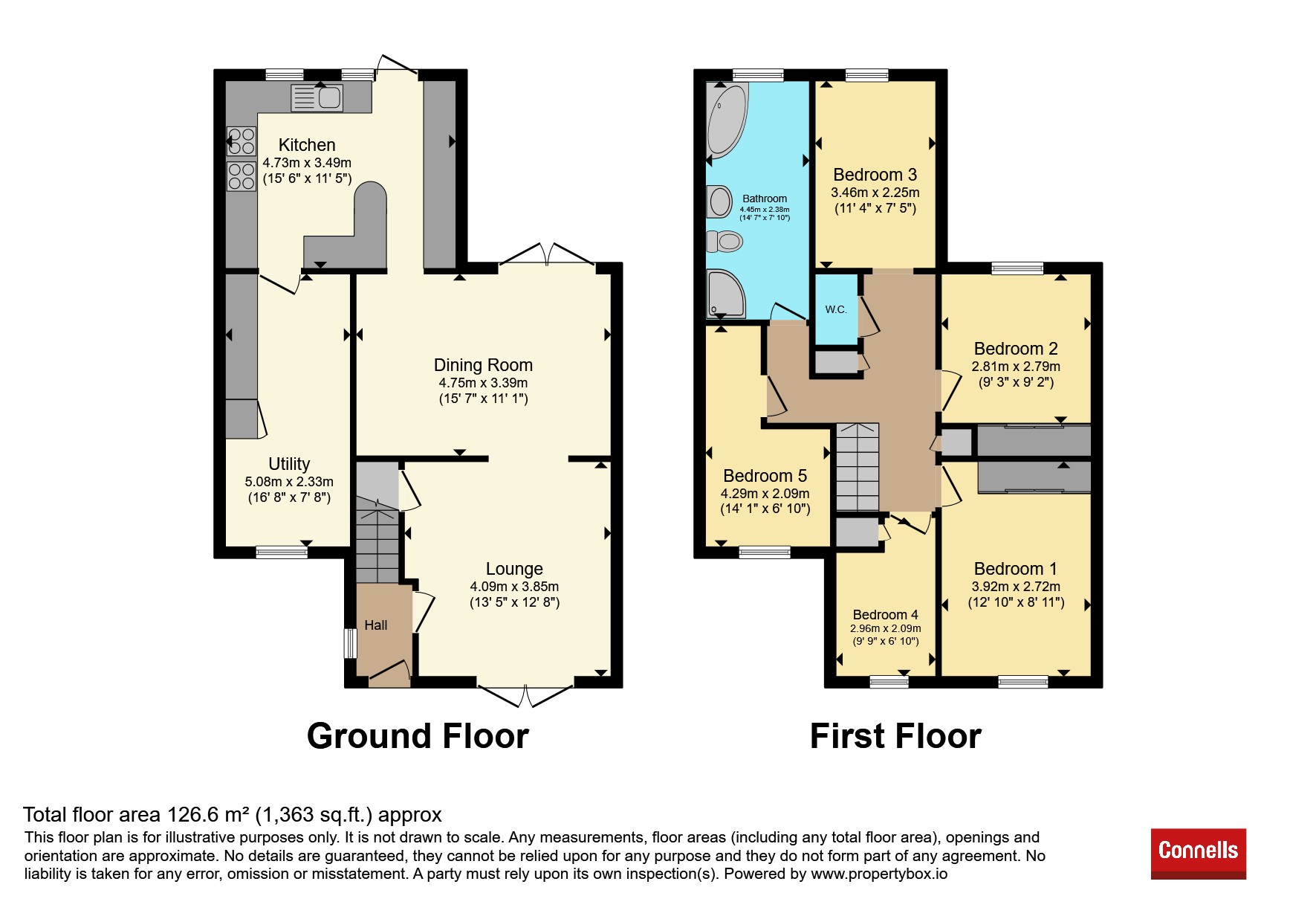 23, Holly Park Close, Plymouth floorplan