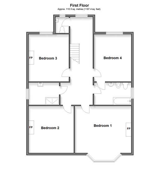 Appley Rise, Ryde floorplan