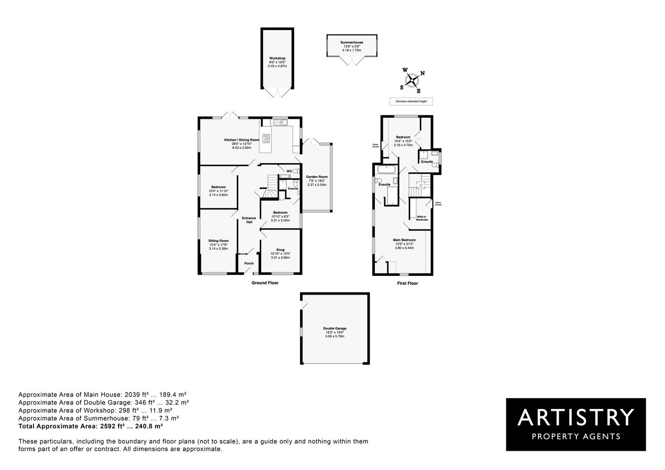 10, The Avenue, Bletsoe, Bedfordshire floorplan