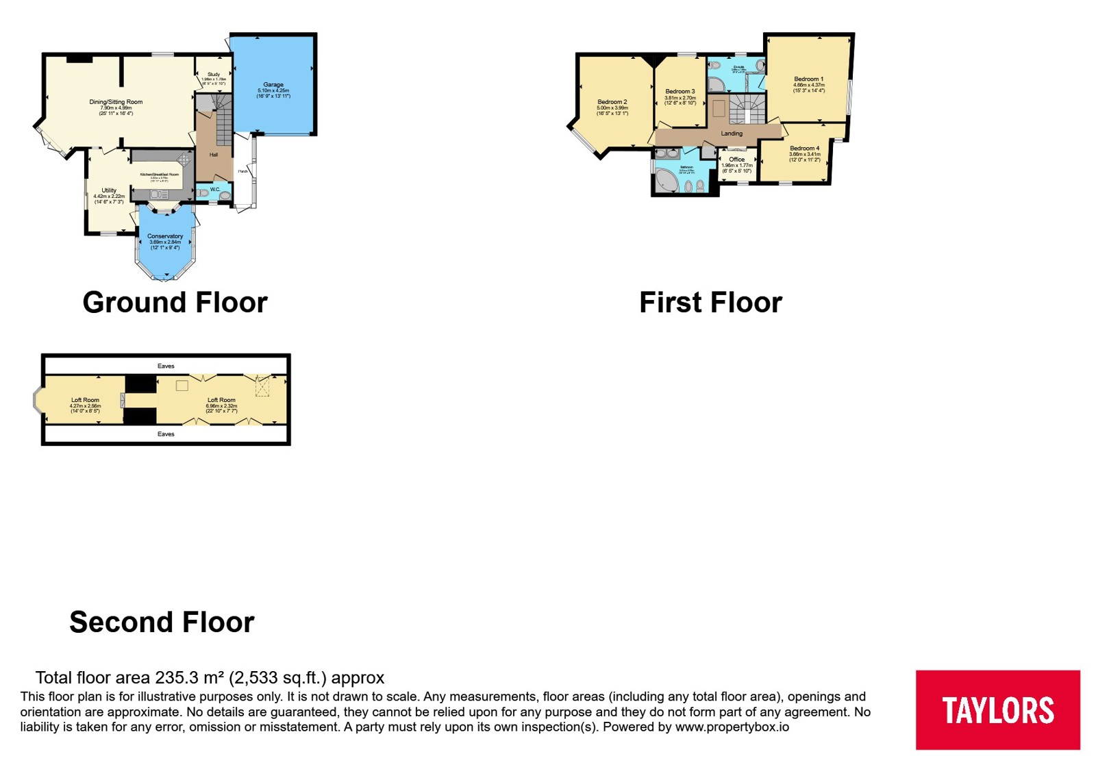 46, High Street, Biggleswade floorplan