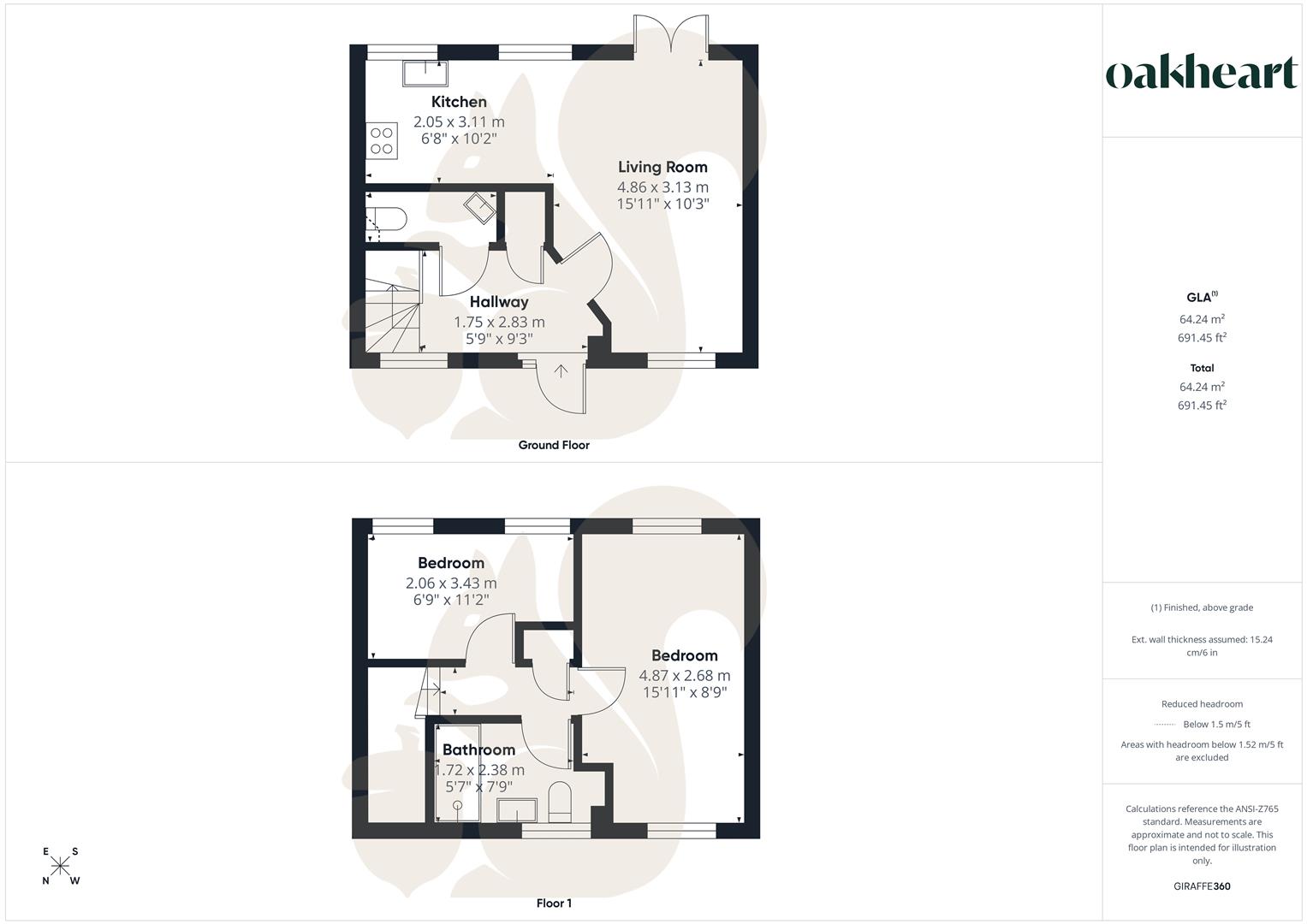 8, Wreford Court, Sudbury floorplan