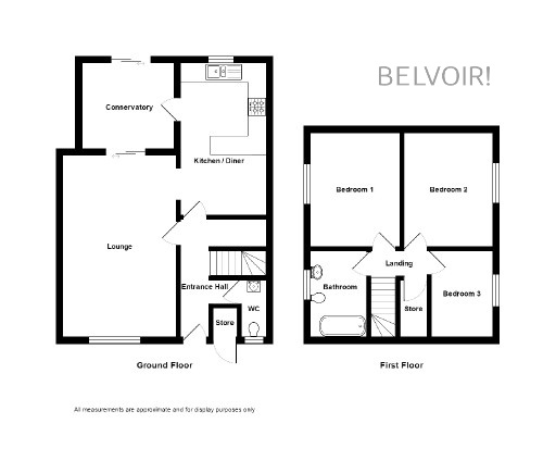 3 Bedrooms End terrace house to rent in Kirkland Close, Hampton Dene, Hereford HR1