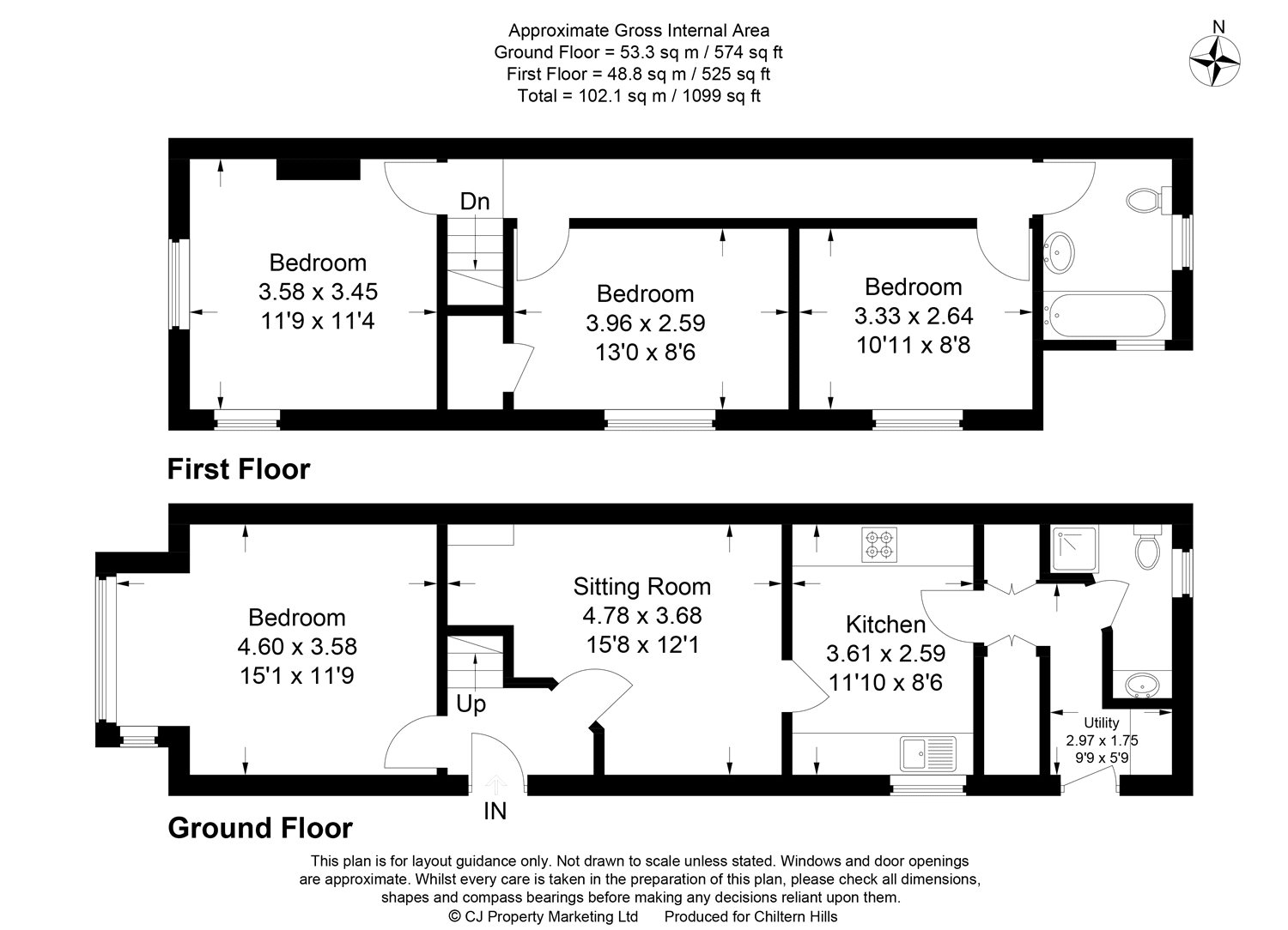 3 Bedrooms  for sale in Hughenden Road, High Wycombe, Buckinghamshire HP13