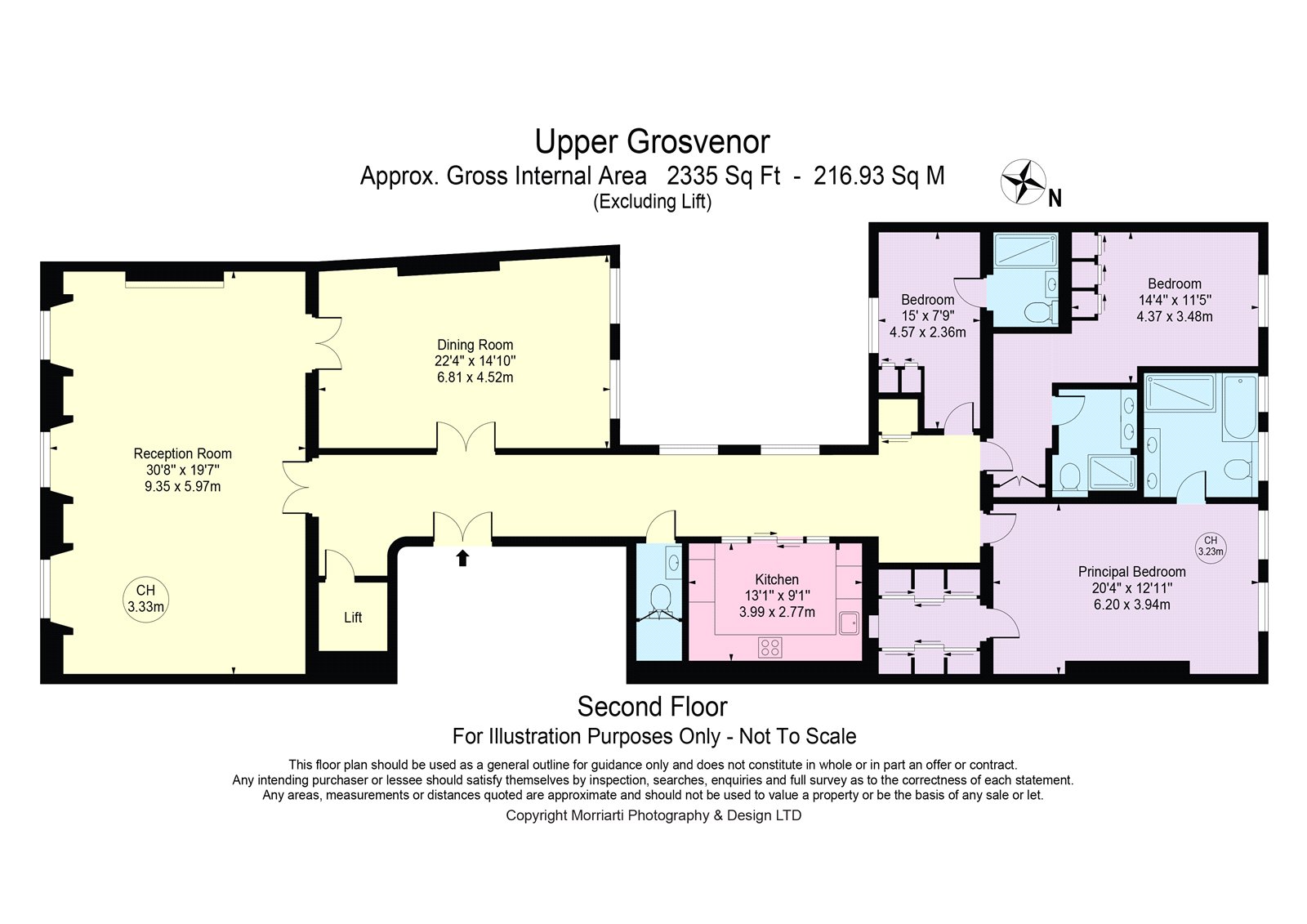 10, Upper Grosvenor Street, London floorplan