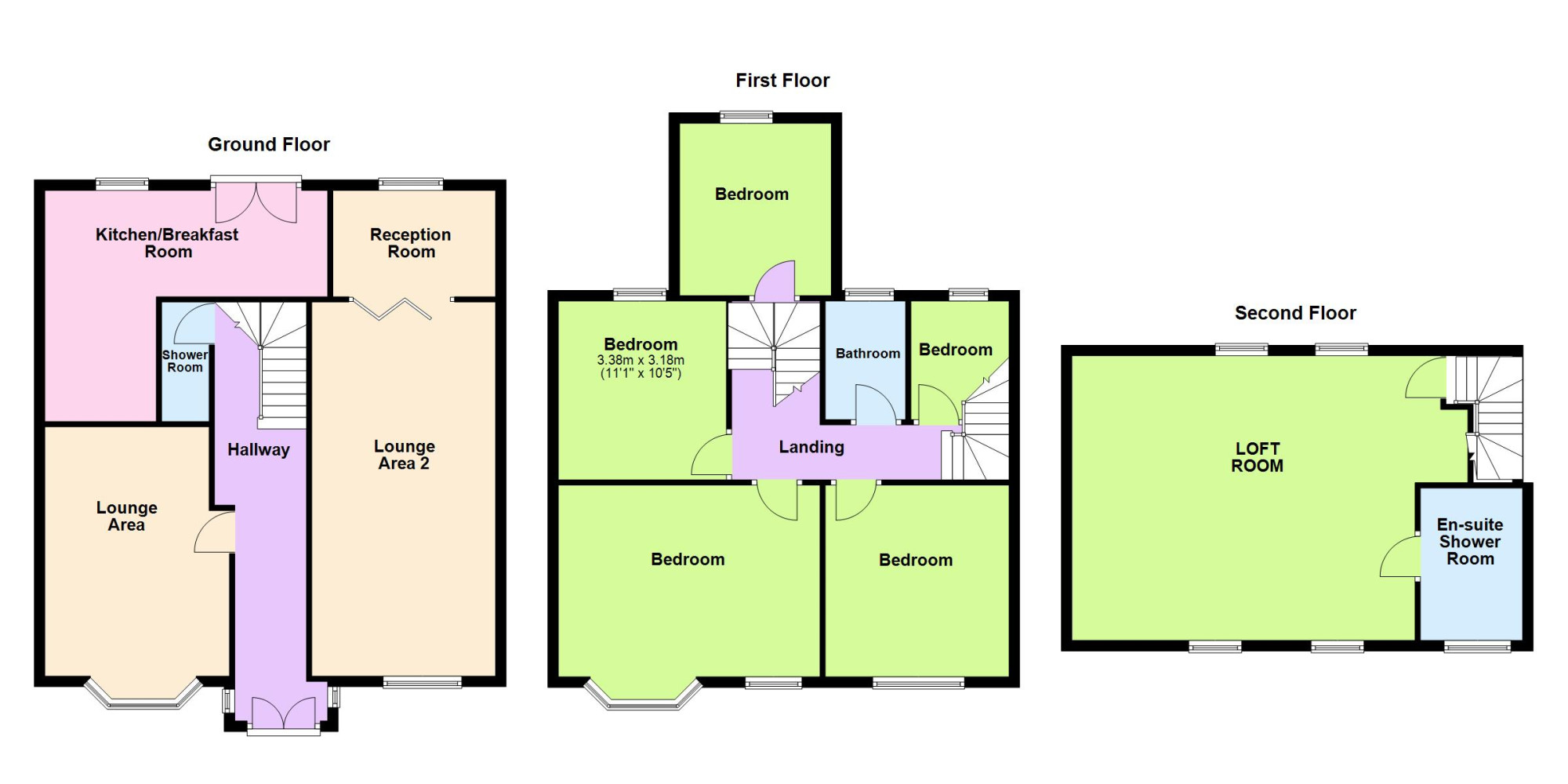 59, Woodlands Road, Ilford floorplan