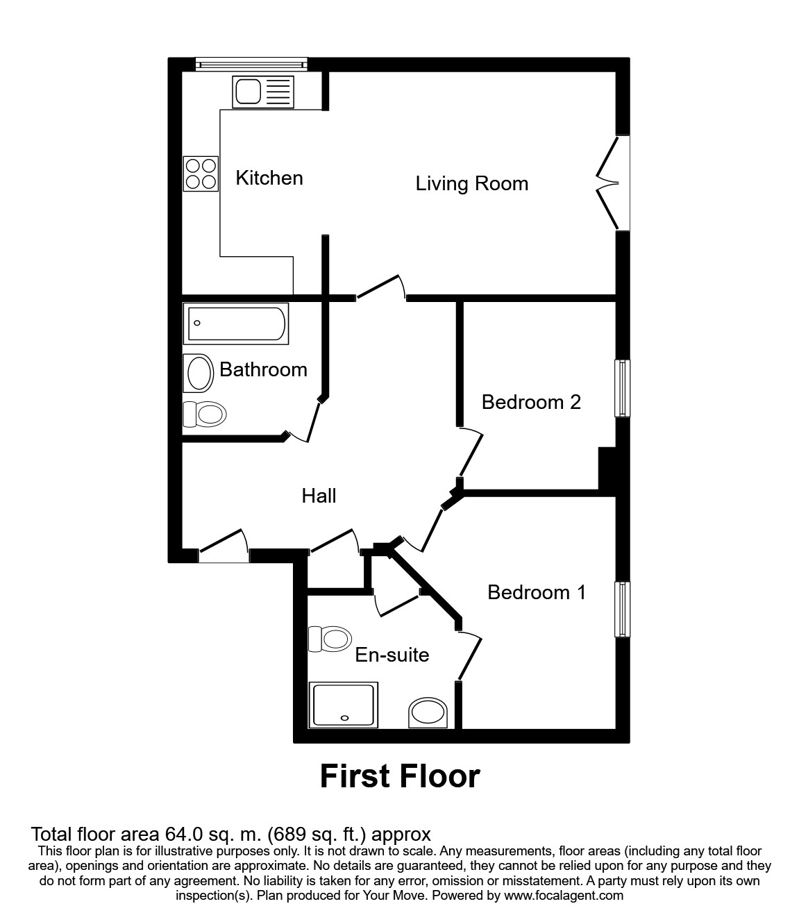 Briar Vale, Whitley Bay, Tyne And Wear NE25, 2 bedroom flat for sale 56159775 PrimeLocation