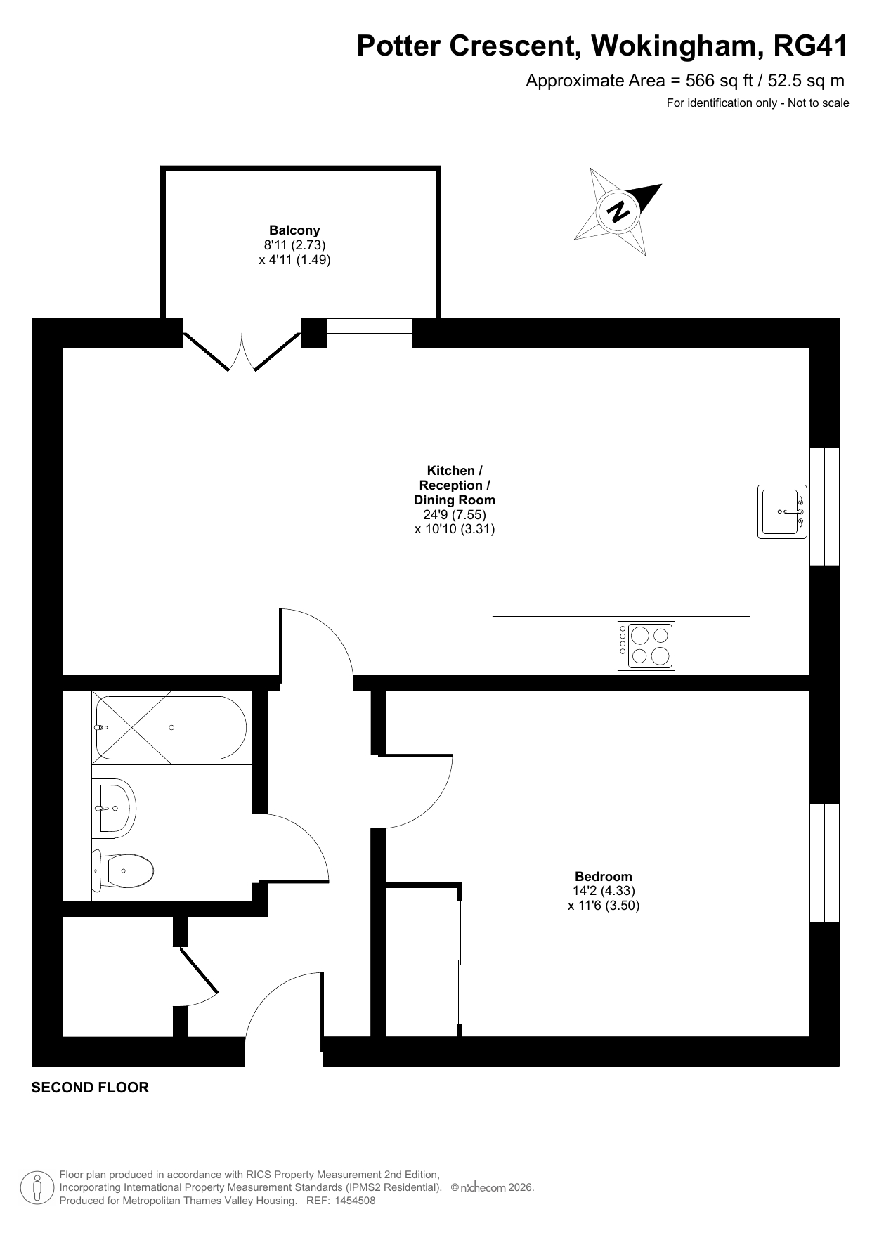 Potter Crescent, Wokingham floorplan