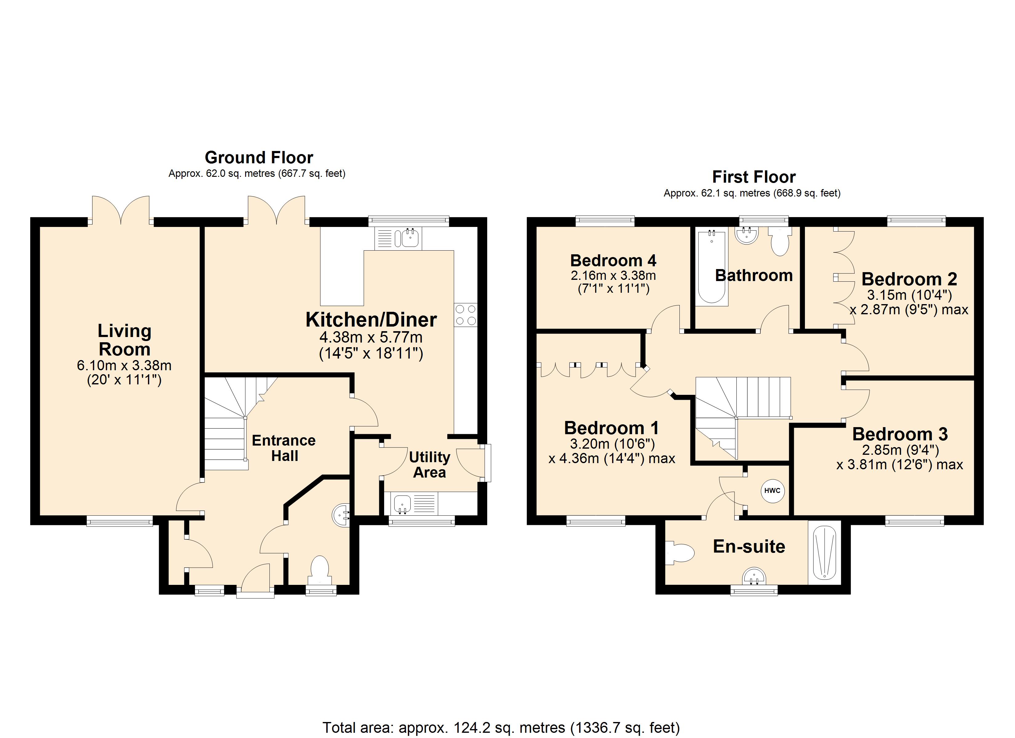 Rennie Crescent, Wiltshire floorplan
