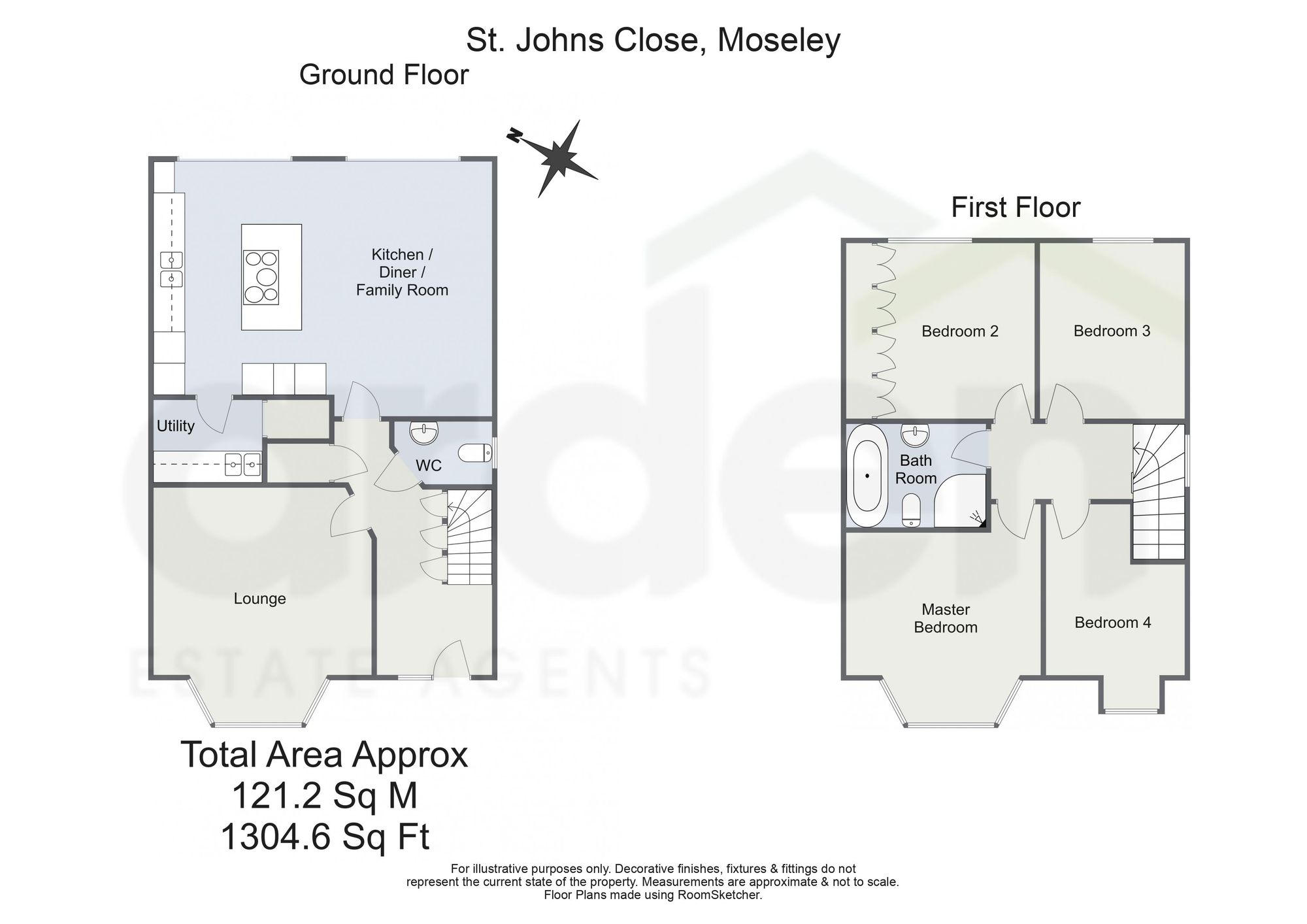 3 St. Johns Close, Birmingham floorplan