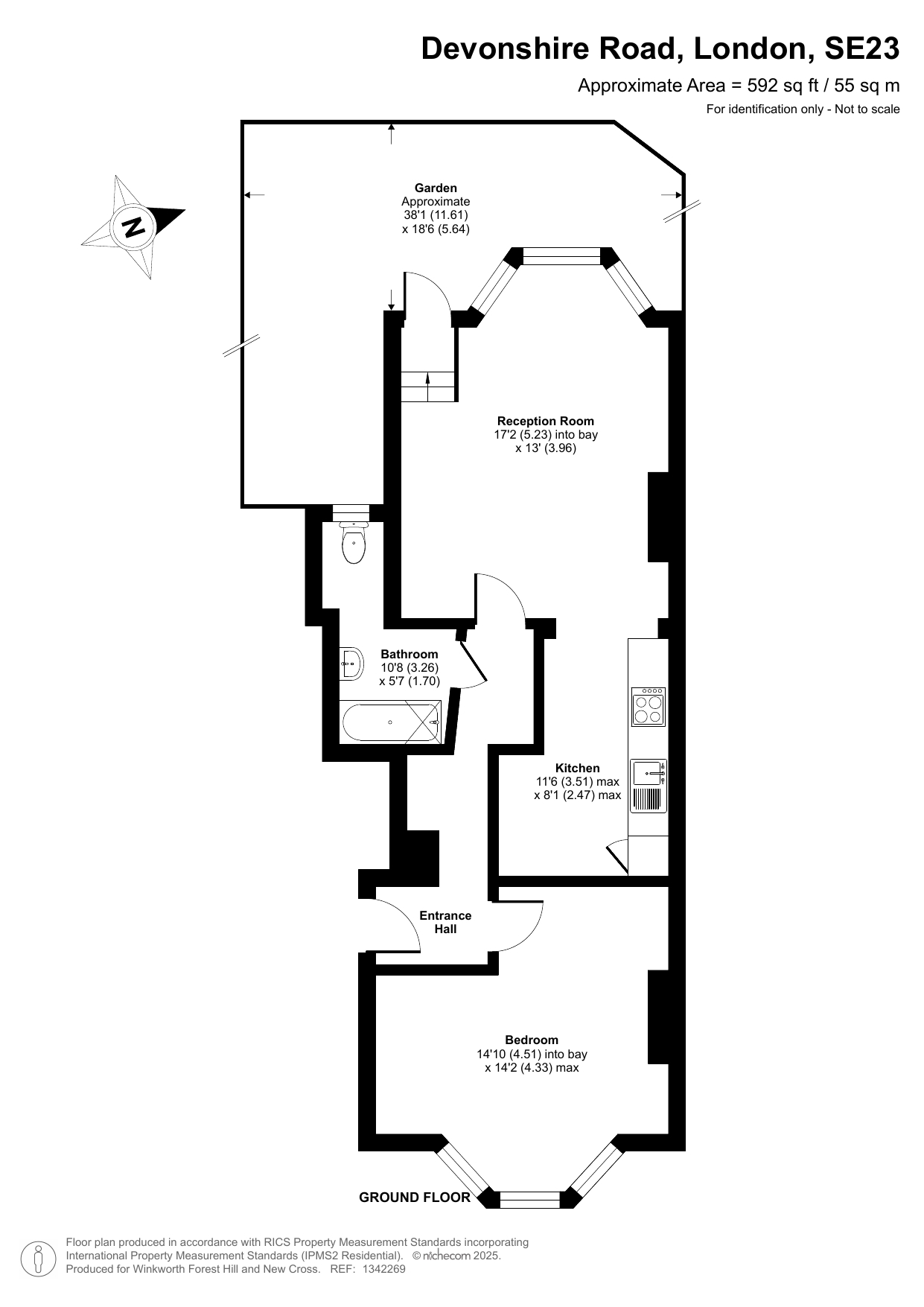 29A, Devonshire Road, London floorplan