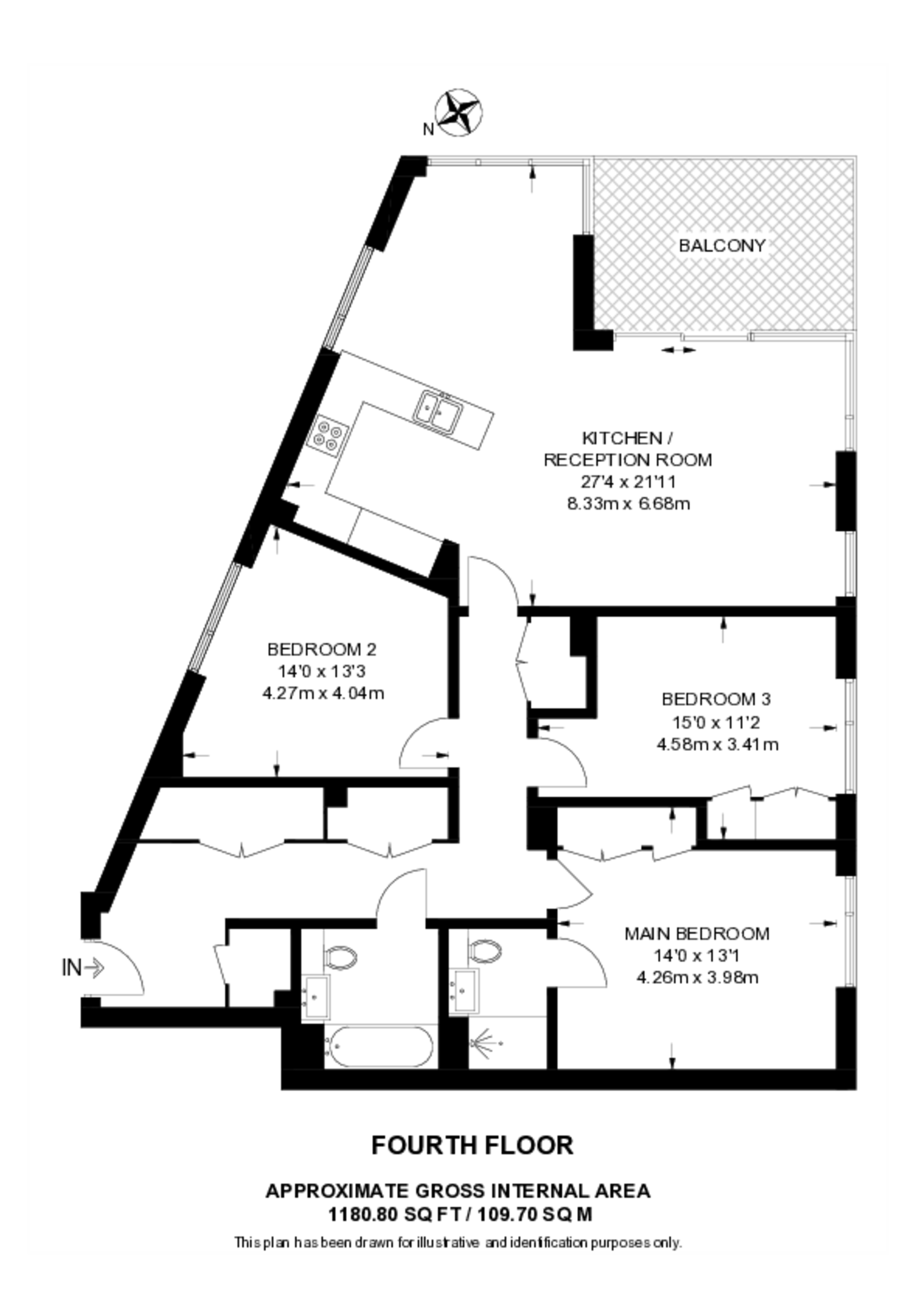 Woodberry Down, N4, Stoke Newington floorplan