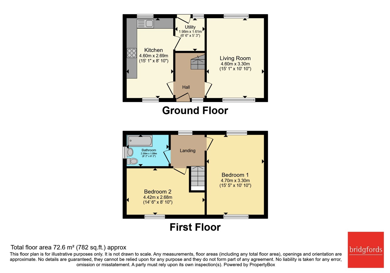 6, Belmont Grove, Lancashire floorplan