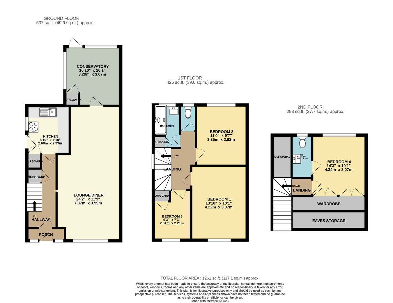 Sundown Road, Ashford floorplan