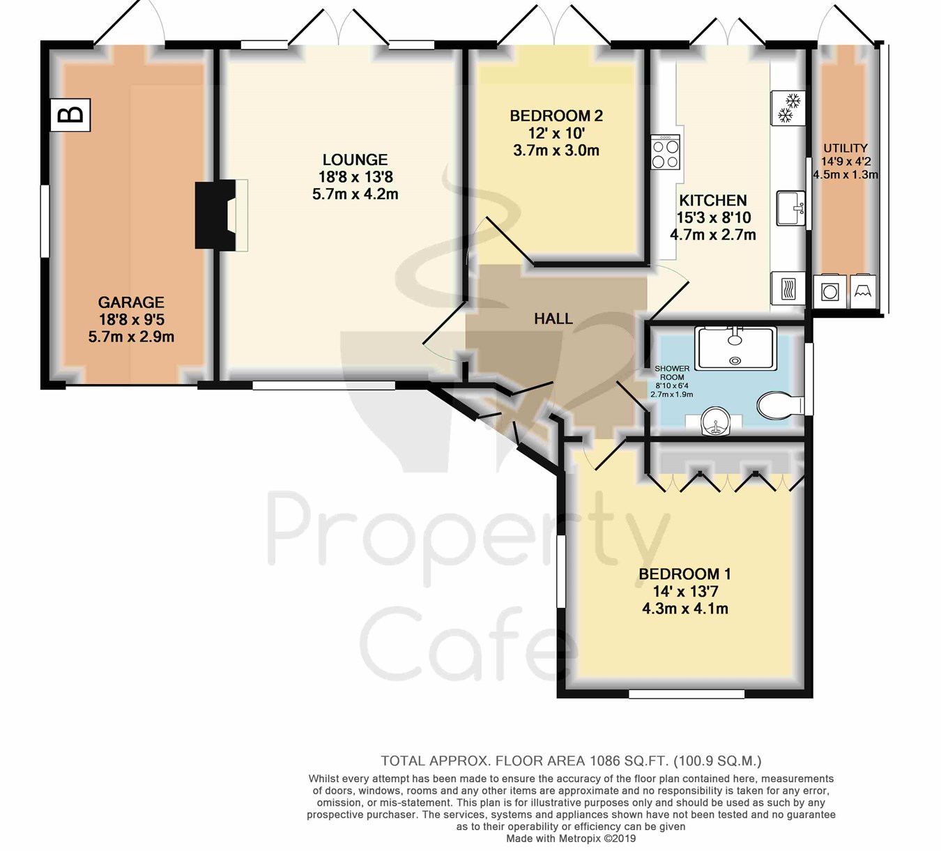 2 Bedrooms Detached bungalow for sale in Second Avenue, Bexhill-On-Sea TN40