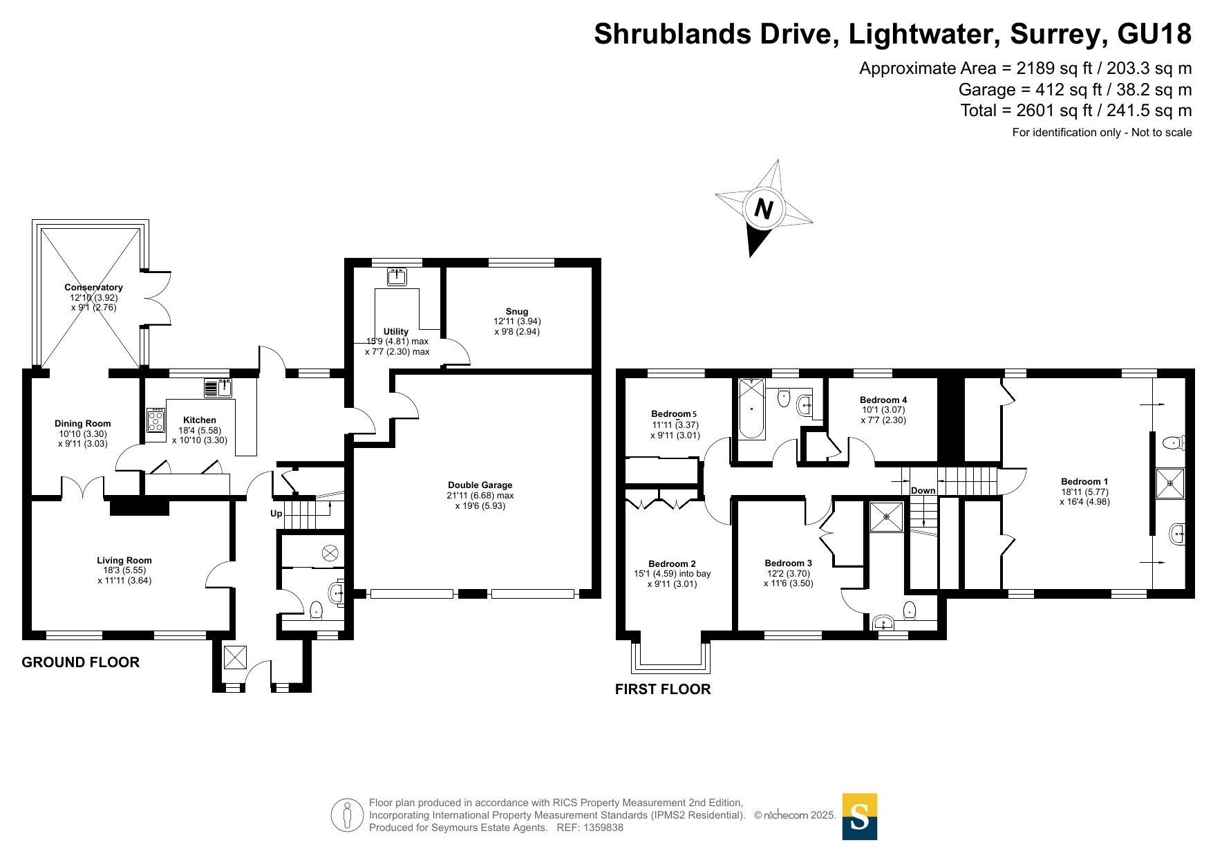 27, Shrublands Drive, Surrey floorplan