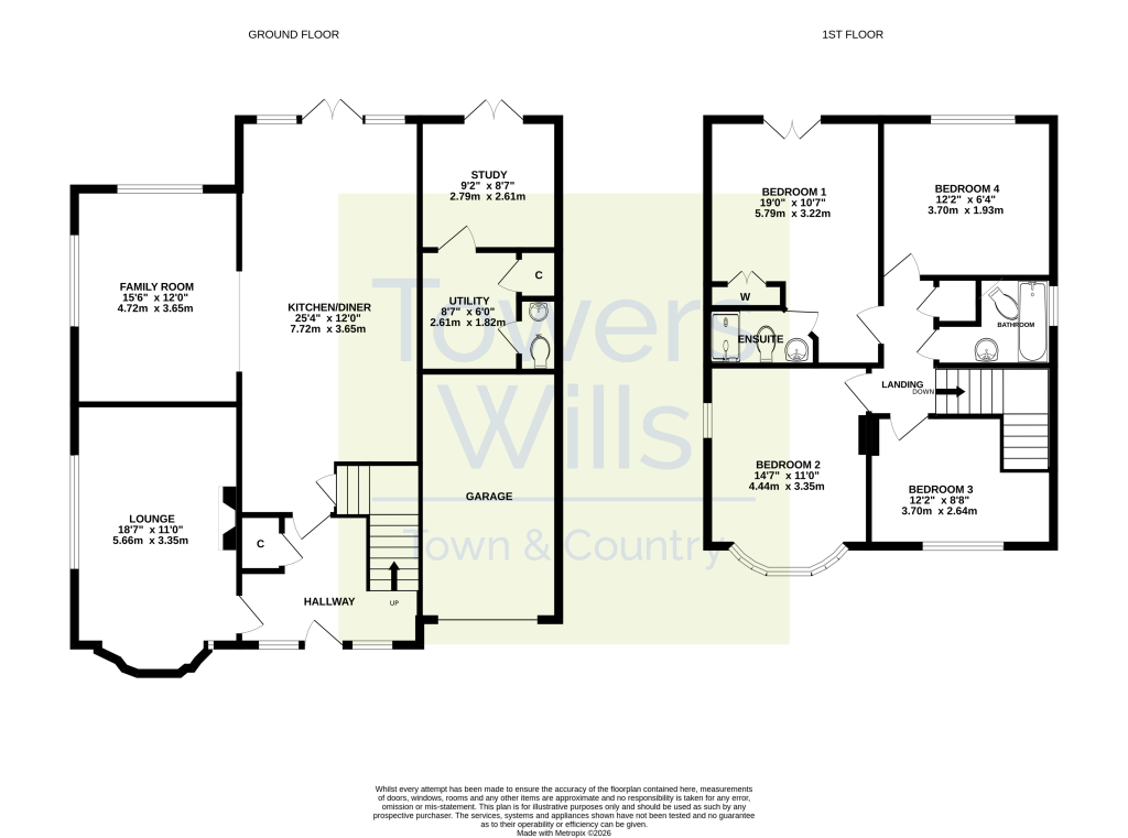 30, Southwoods, Yeovil floorplan