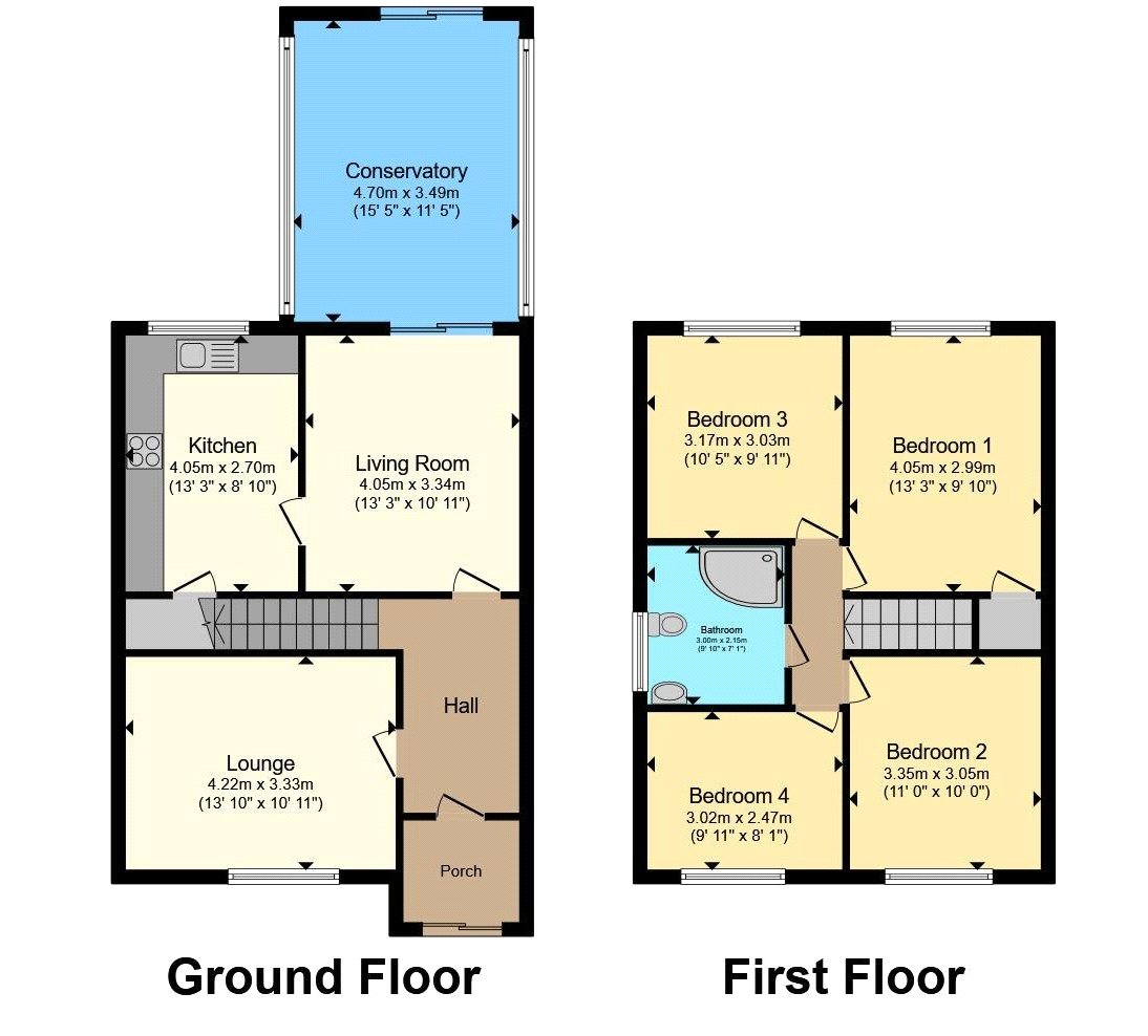 123, Manningford Road, West Midlands floorplan