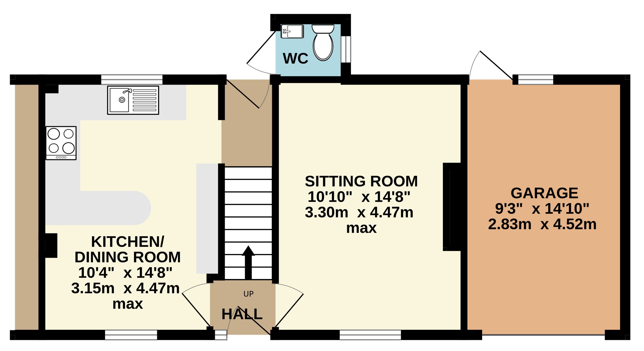 4 Mill Lane Bathpool, Launceston Cornwall, Cornwall floorplan
