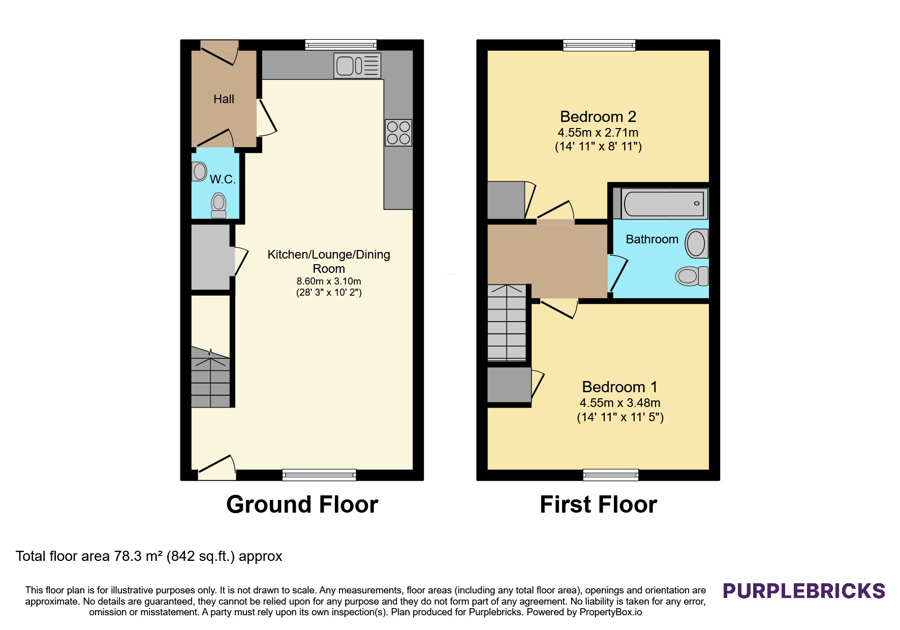 14 Blake Place, Blake place, Haywards Heath floorplan