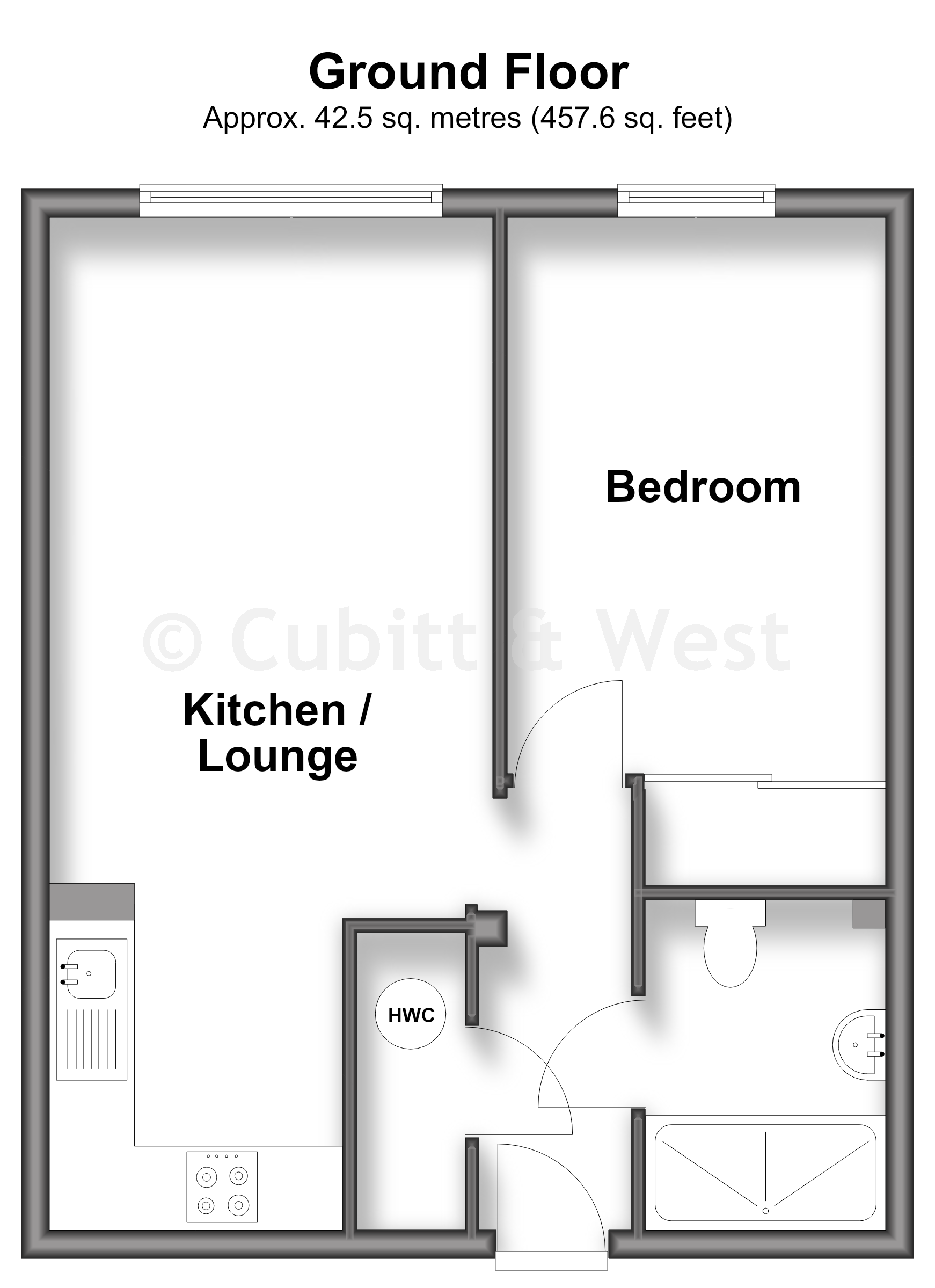 Rosewood Lodge, Wickham Road, Croydon floorplan