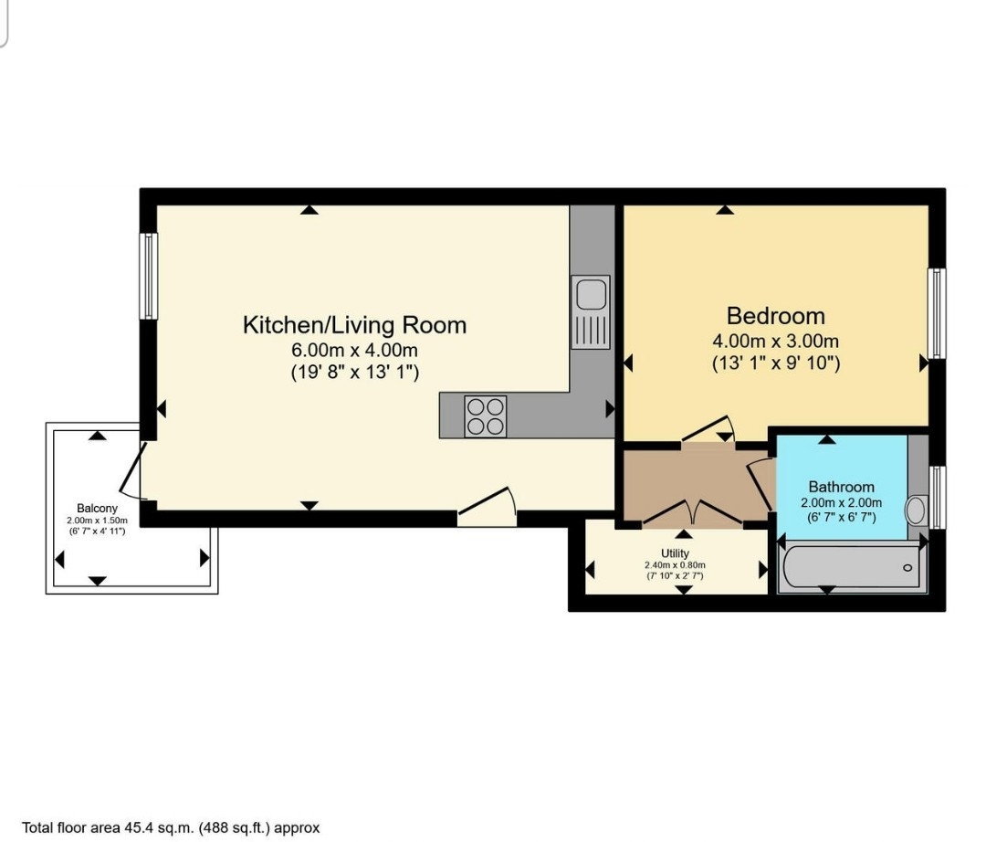 20a Iris Court 103, Lanacre Avenue, Middx floorplan