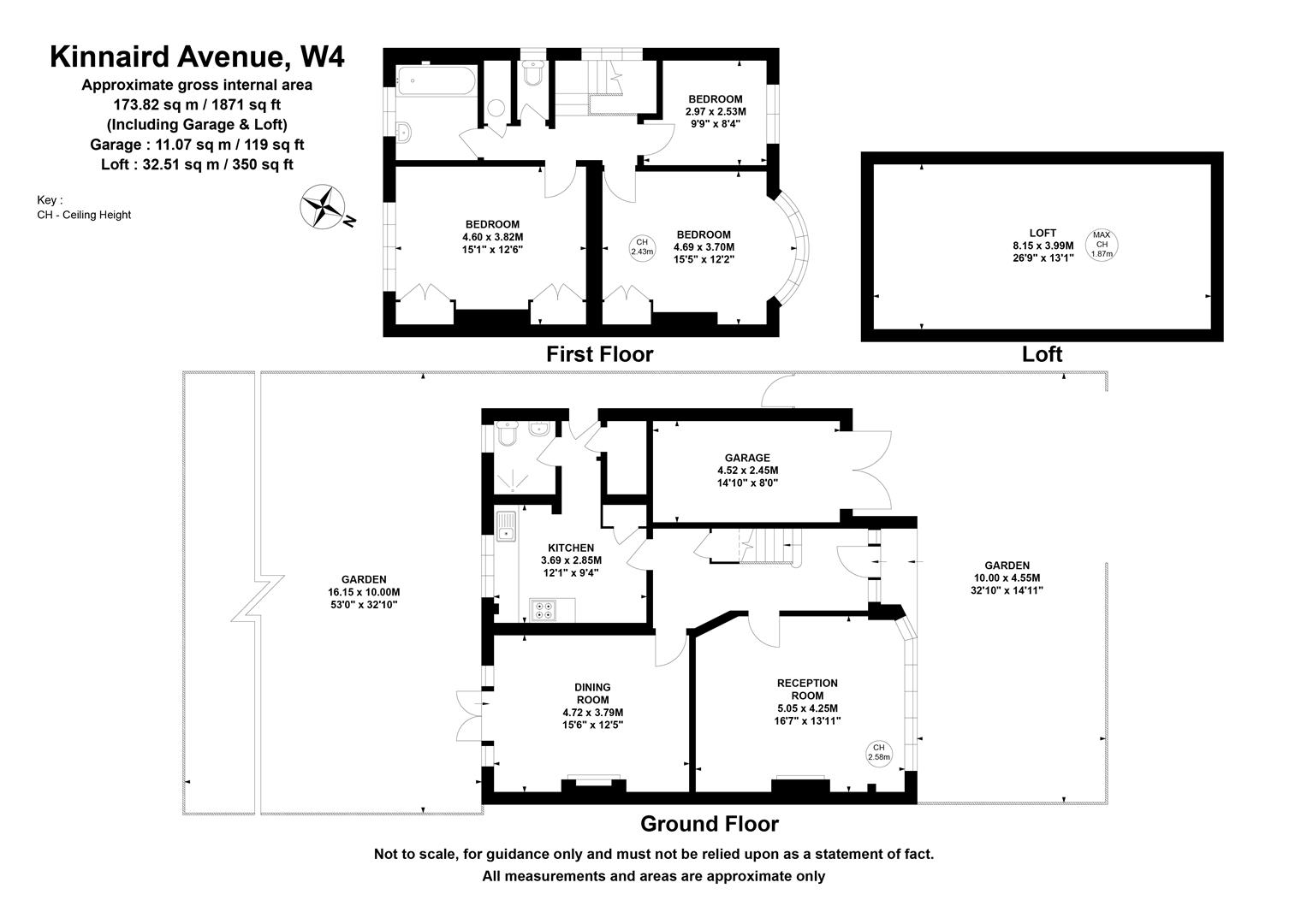 27, Kinnaird Avenue, London floorplan