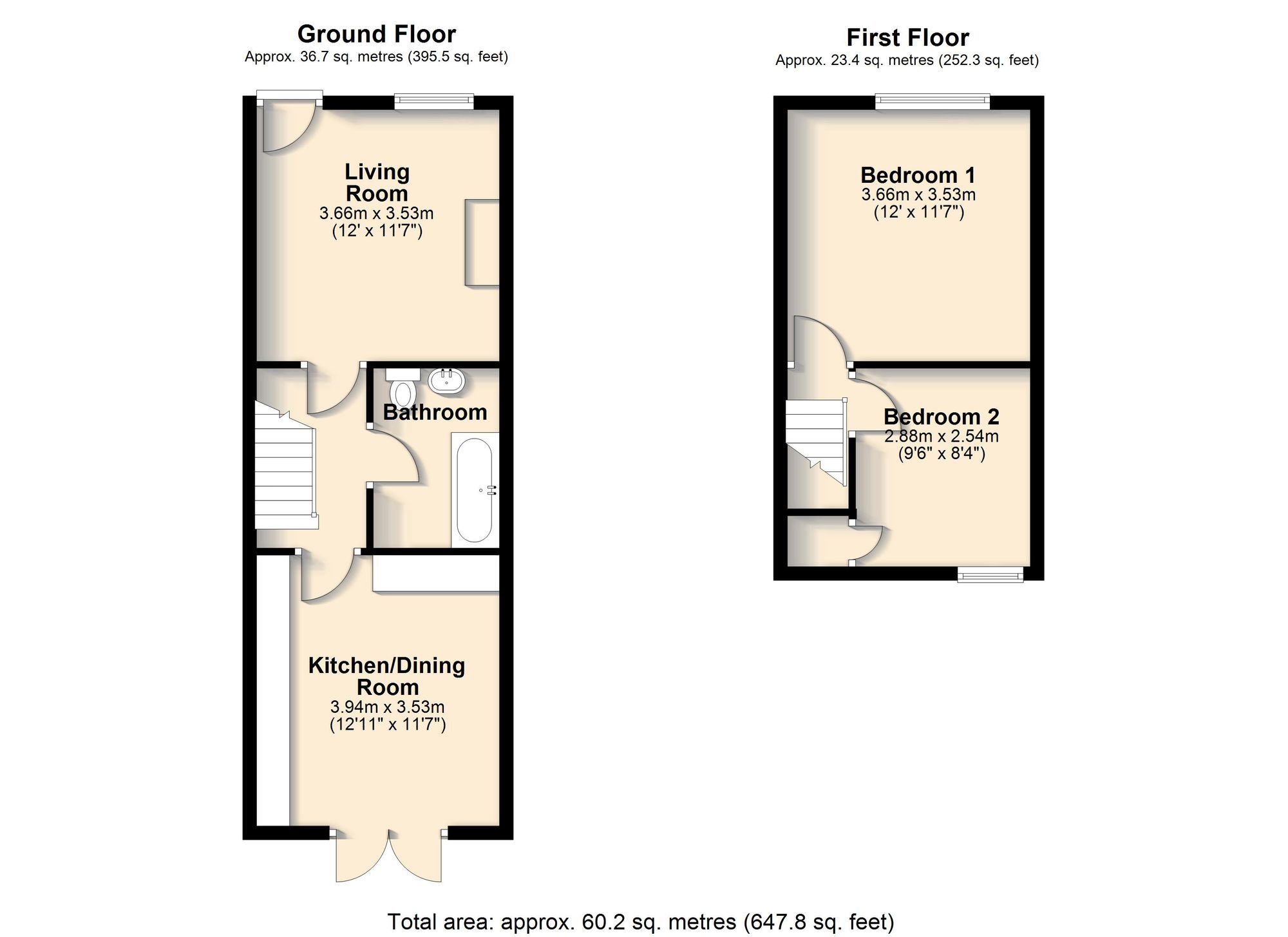 6 Church Street, Cambridge floorplan