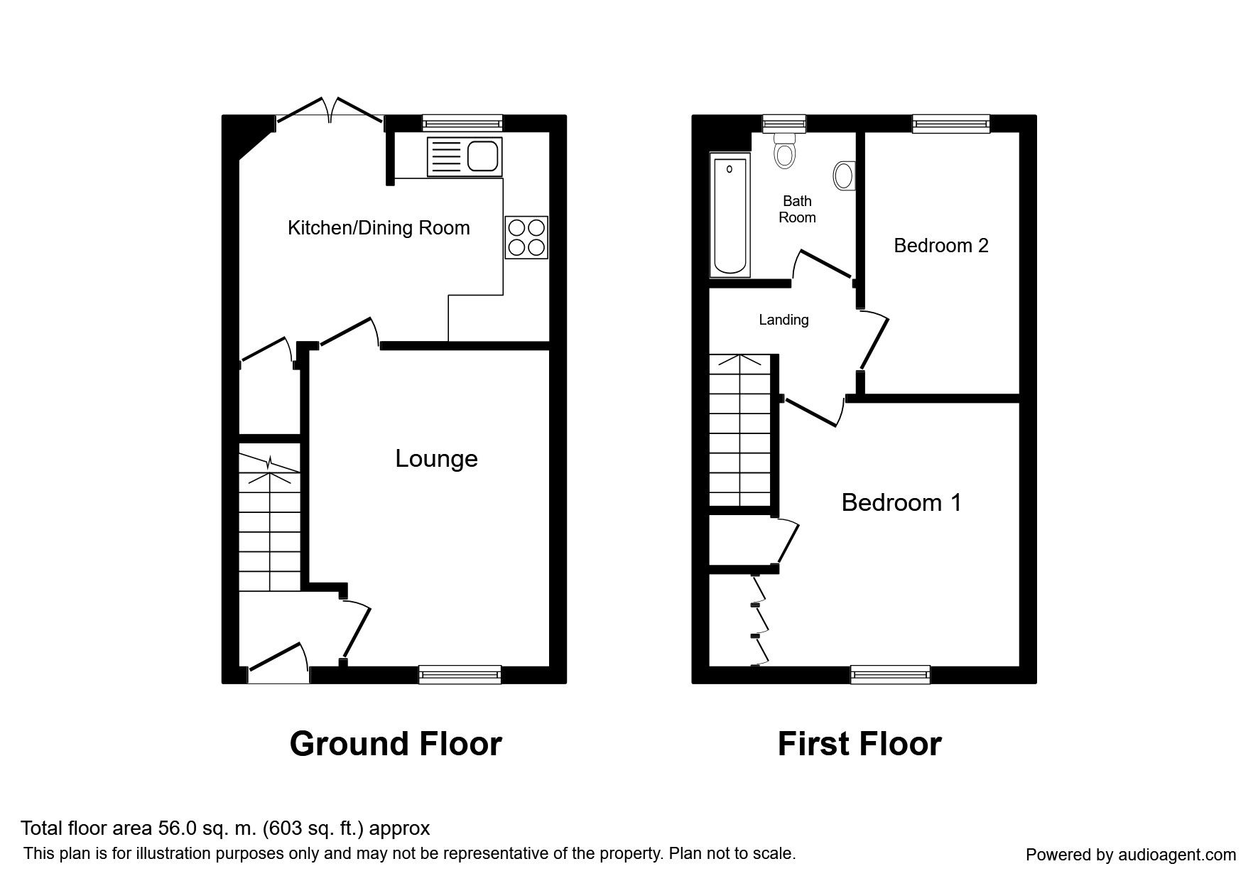 2 Bedrooms Terraced house for sale in Barling Drive, Ilkeston DE7