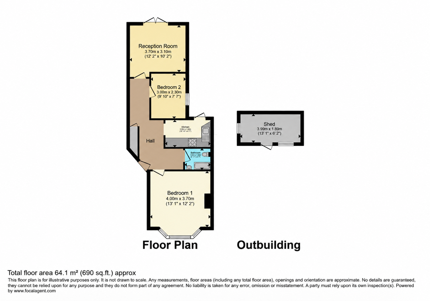 35, Hockley Avenue, London floorplan