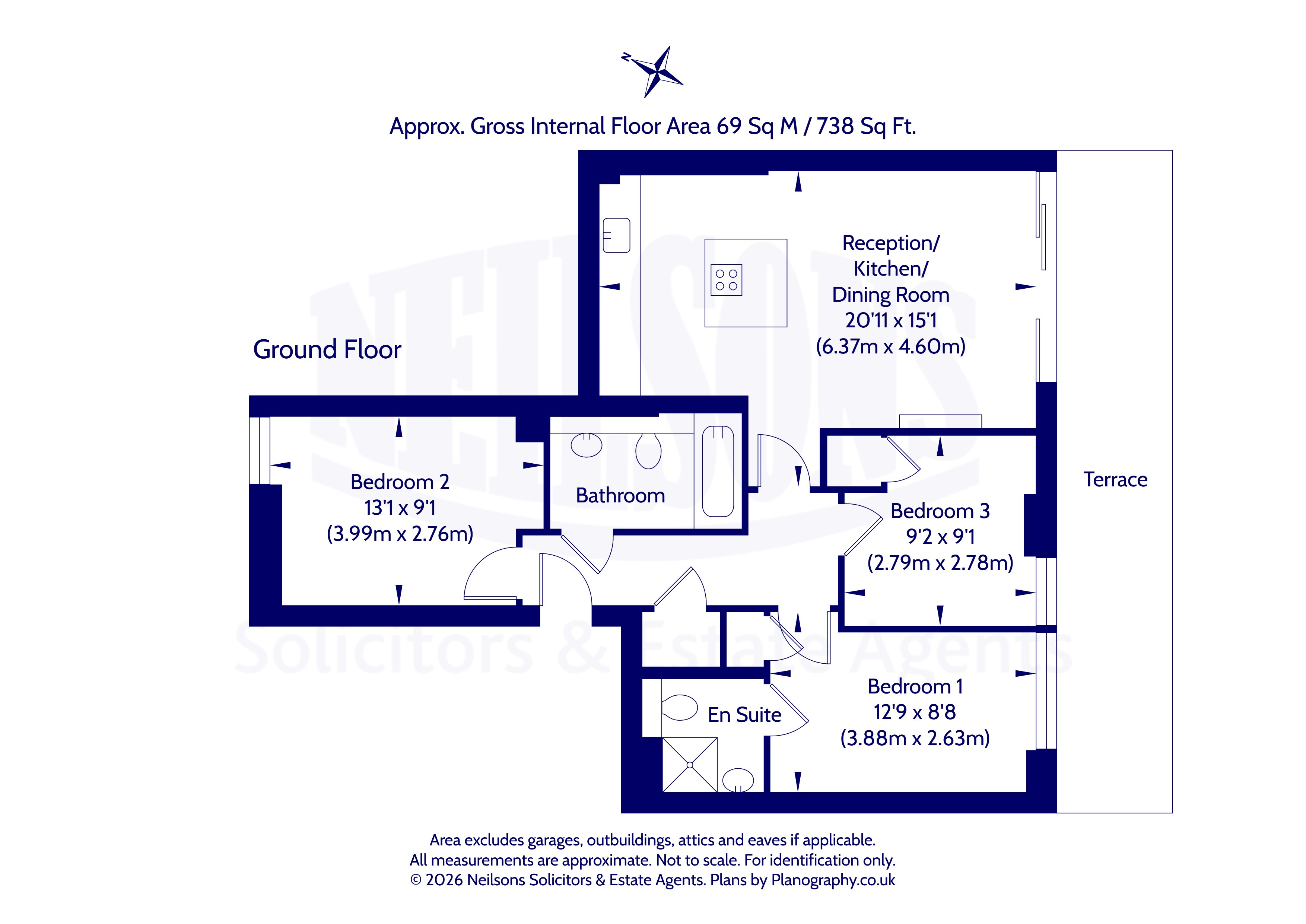 8/1, Colonsay View, Edinburgh floorplan