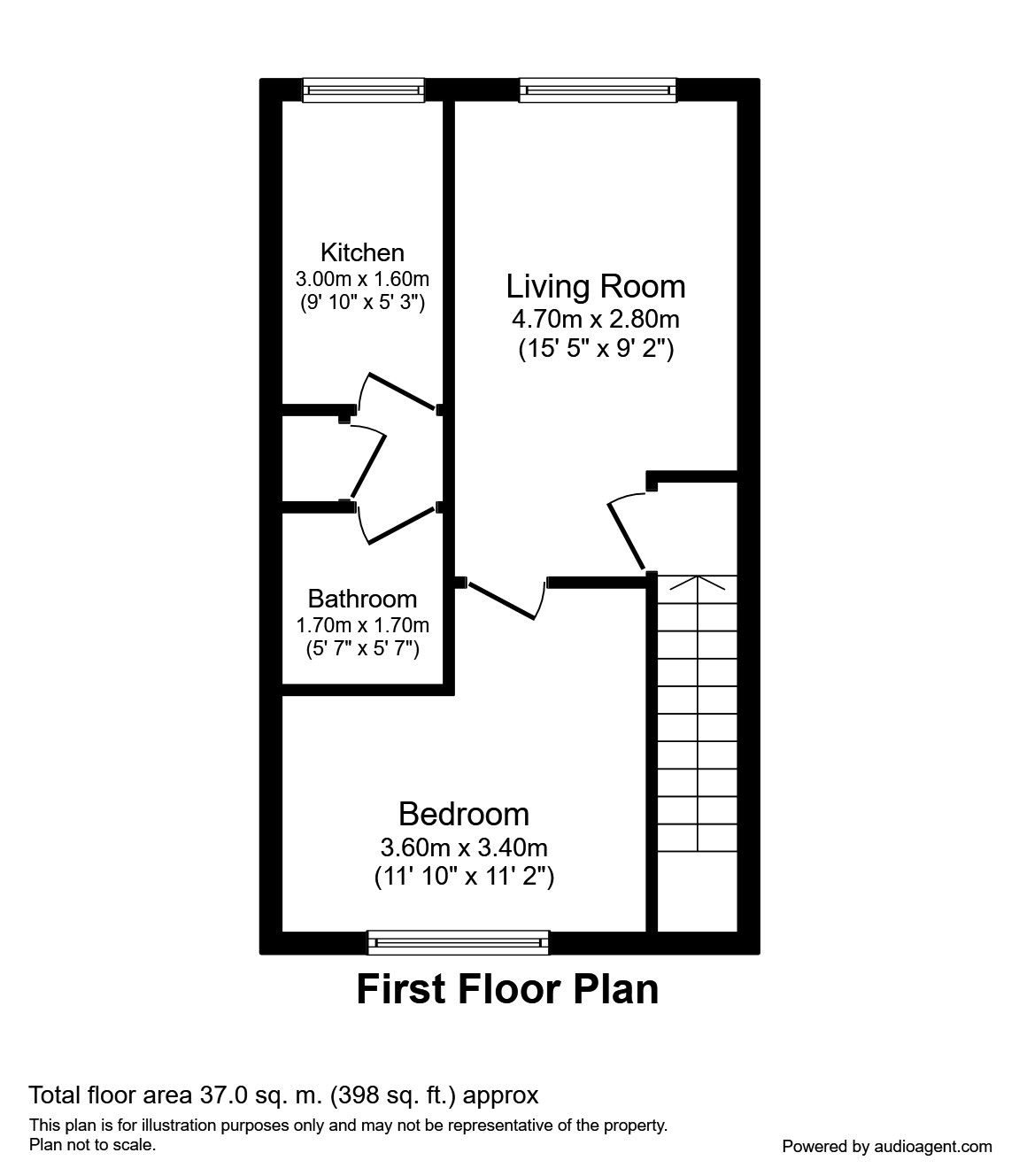 1 Bedrooms Flat to rent in Lawler Avenue, Salford M5