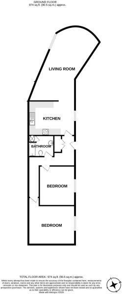 3 Trenoweth Court, The Lizard, Cornwall floorplan