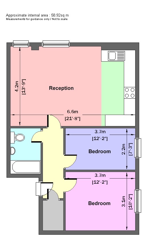 18, John Ruskin Street, London floorplan
