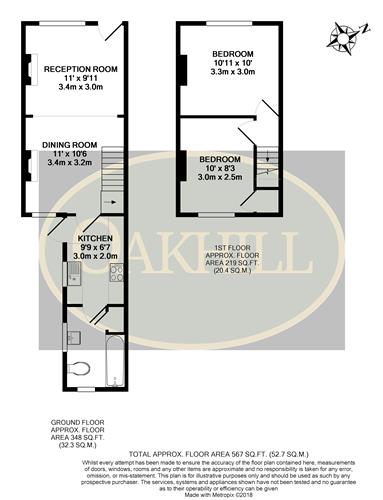 2 Bedrooms Terraced house to rent in New Road, Hounslow TW3