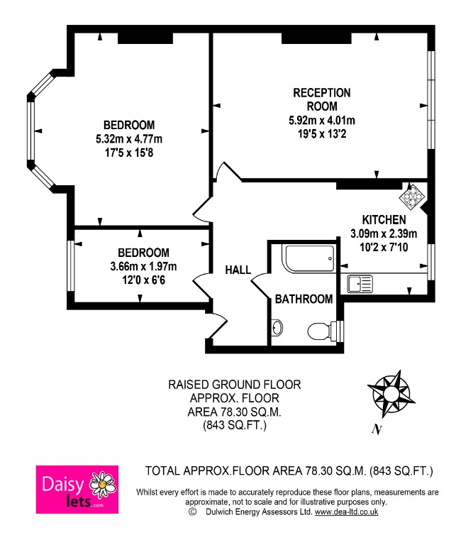 Breakspears Road, London floorplan