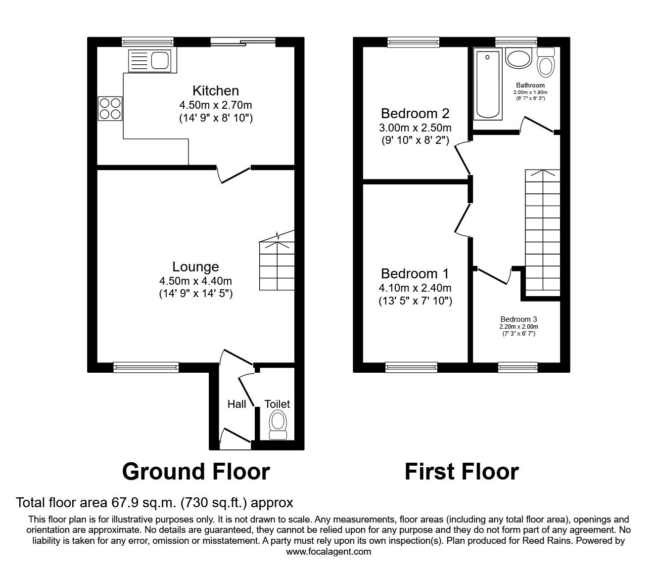 Wesley Court, Langley Moor, Durham DH7, 3 bedroom detached house to