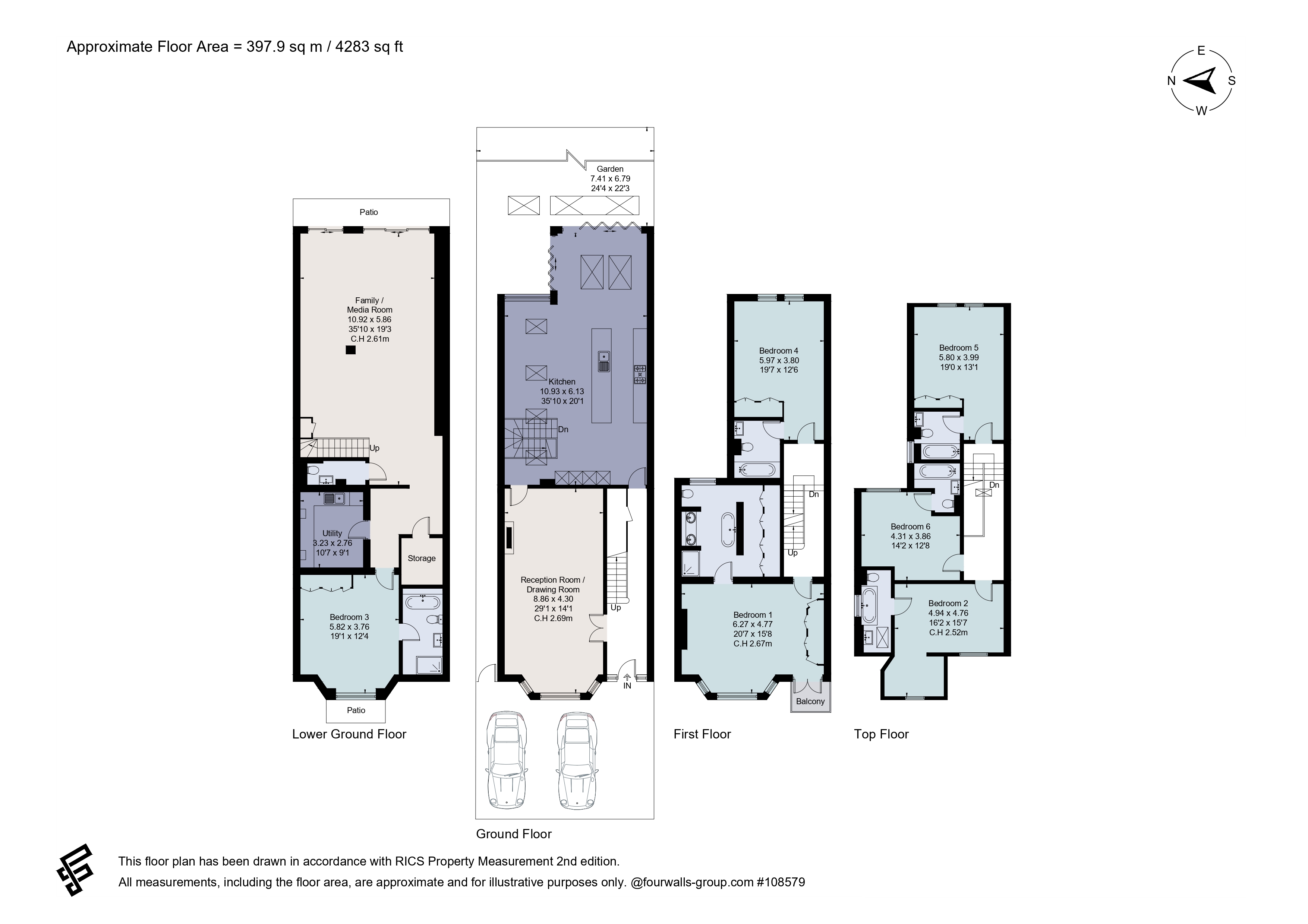19, Edenhurst Avenue, London floorplan
