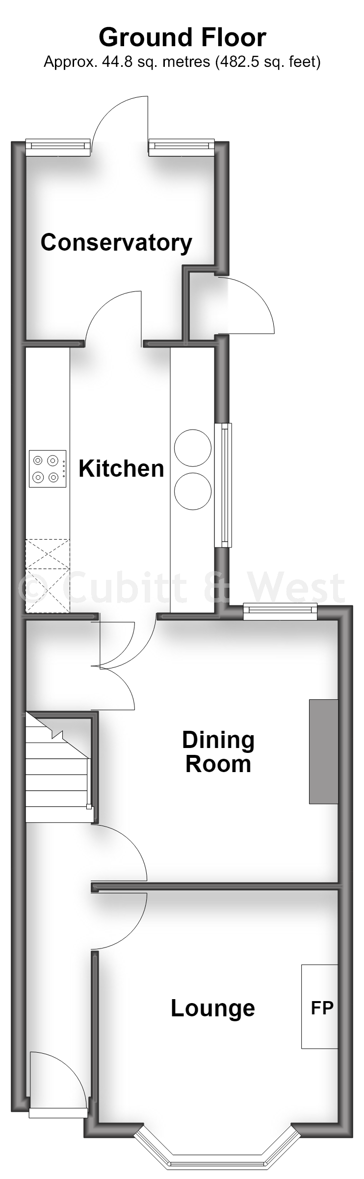 44, Lower Road, Kenley floorplan