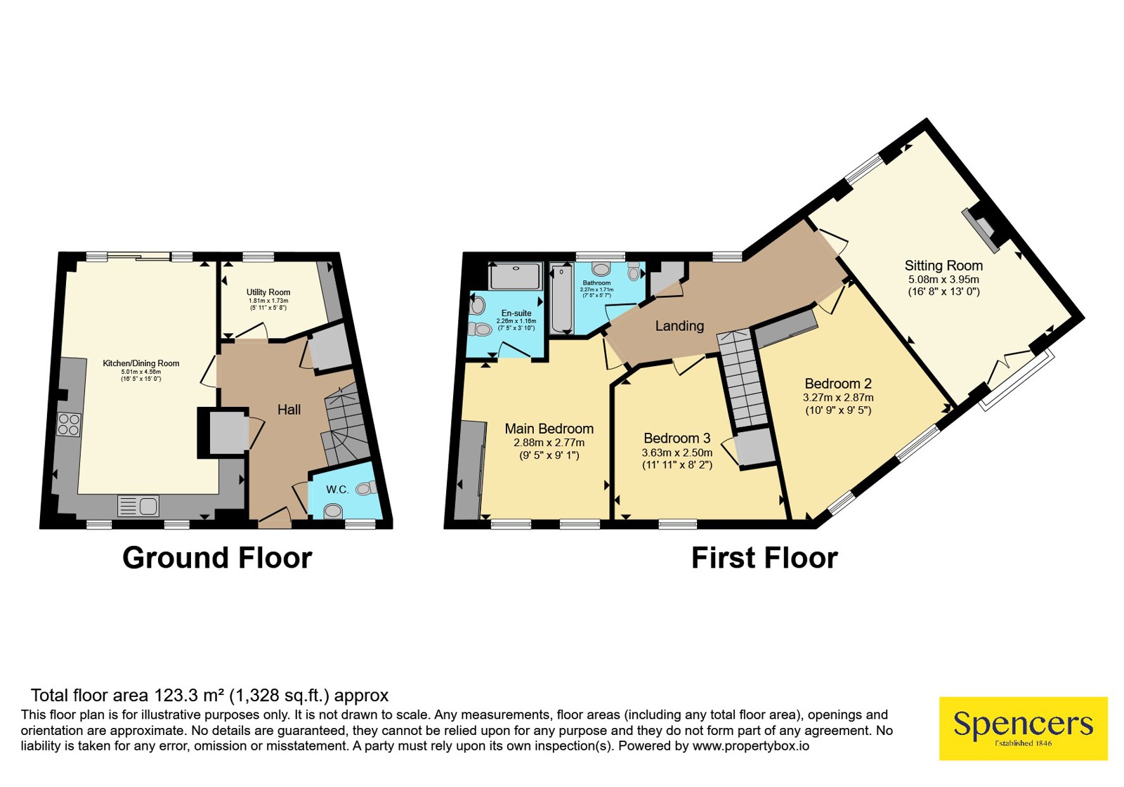 36, Main Street, Leicester floorplan