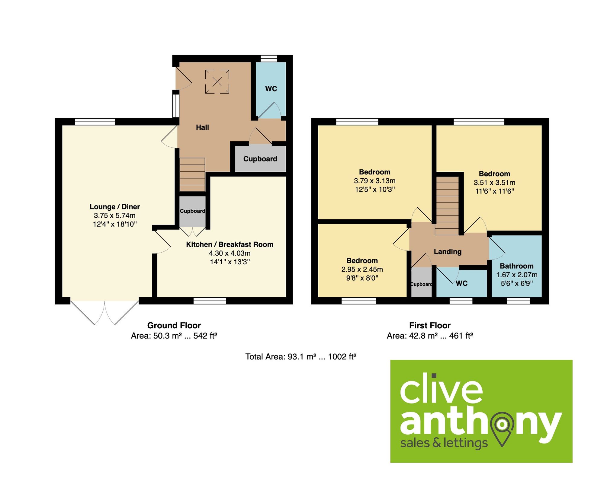 11 Hindburn Close, Manchester floorplan