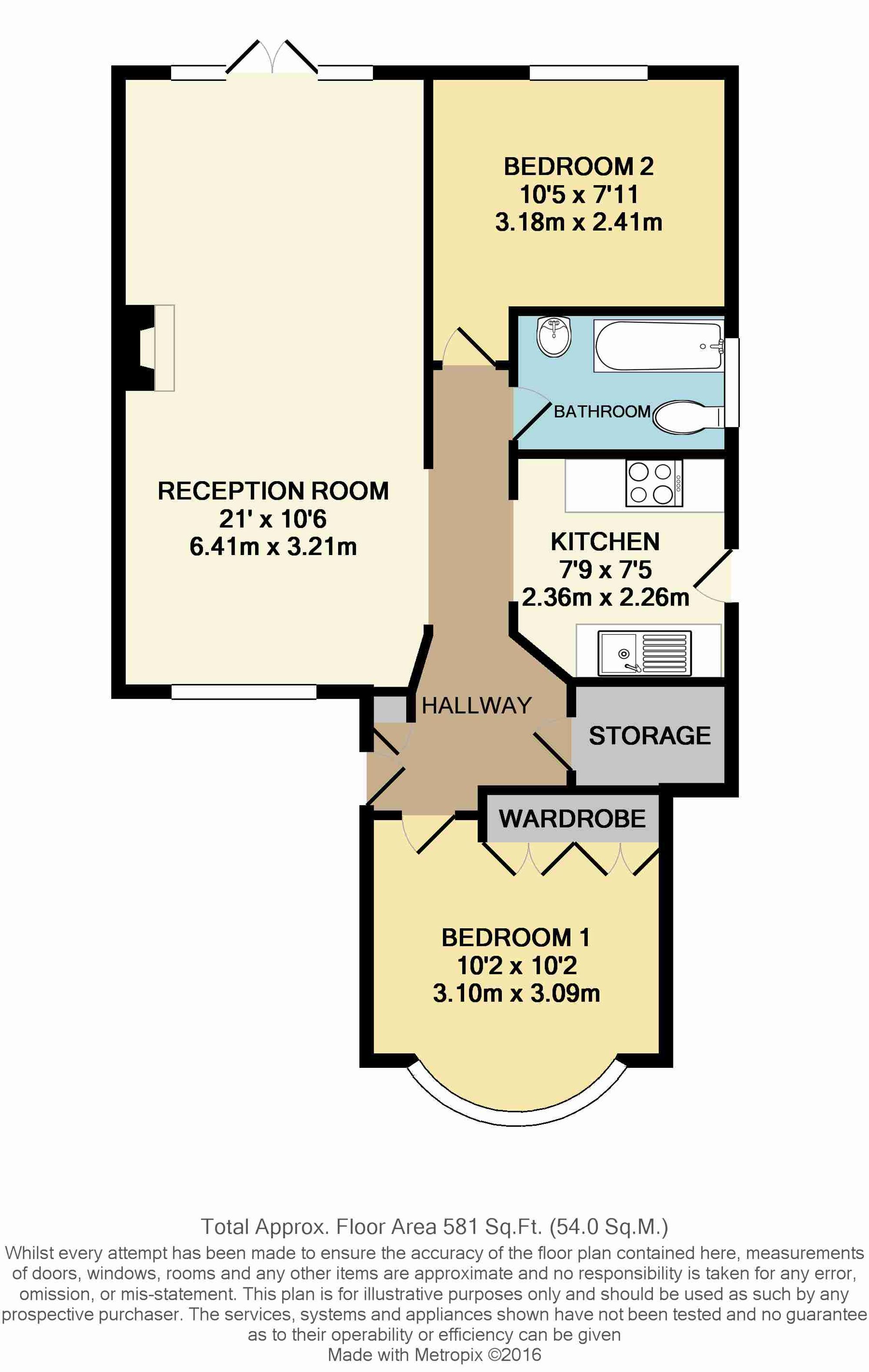 27 St. Marys Close, Epsom floorplan