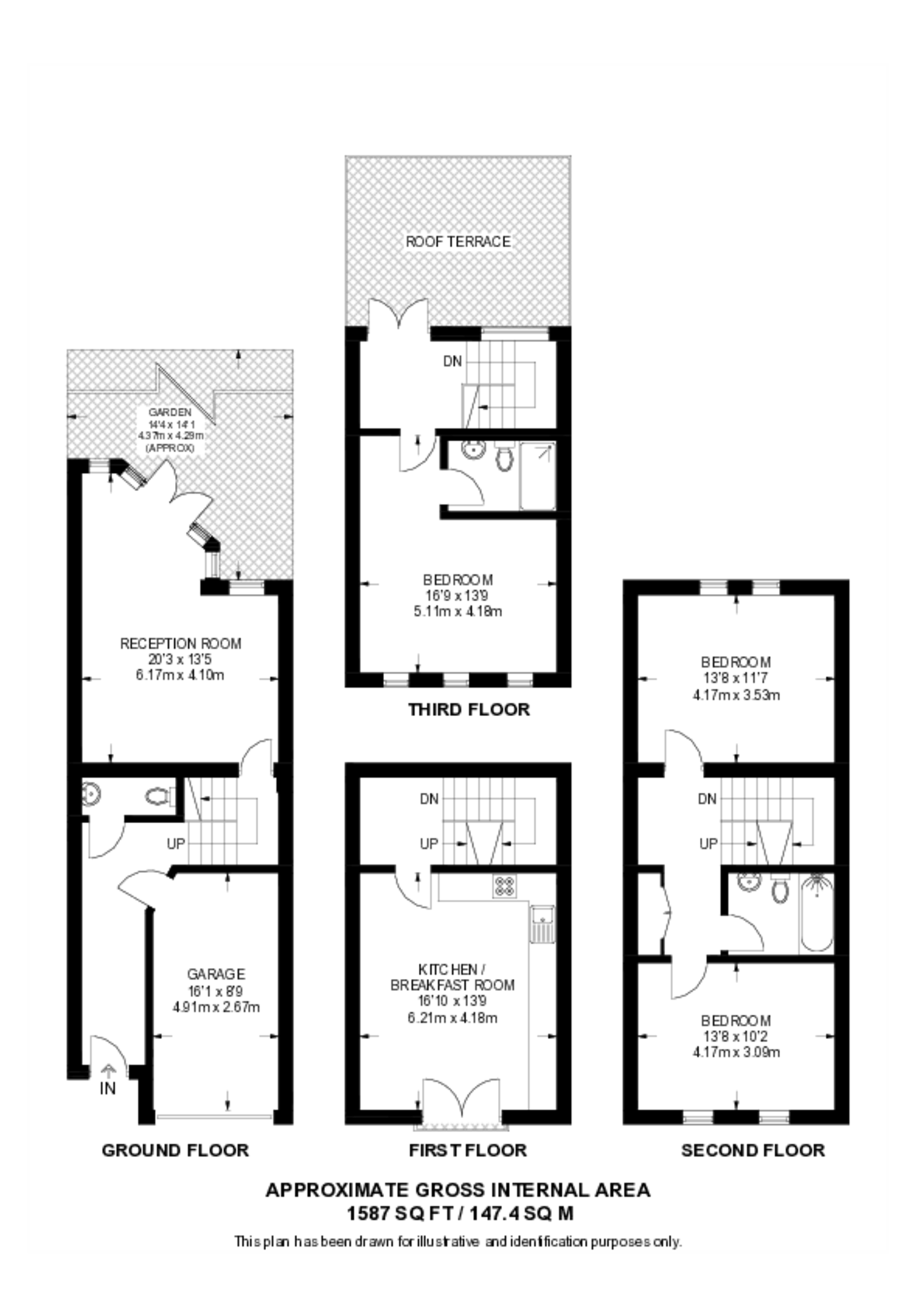 Woodland Crescent, Canada Water floorplan