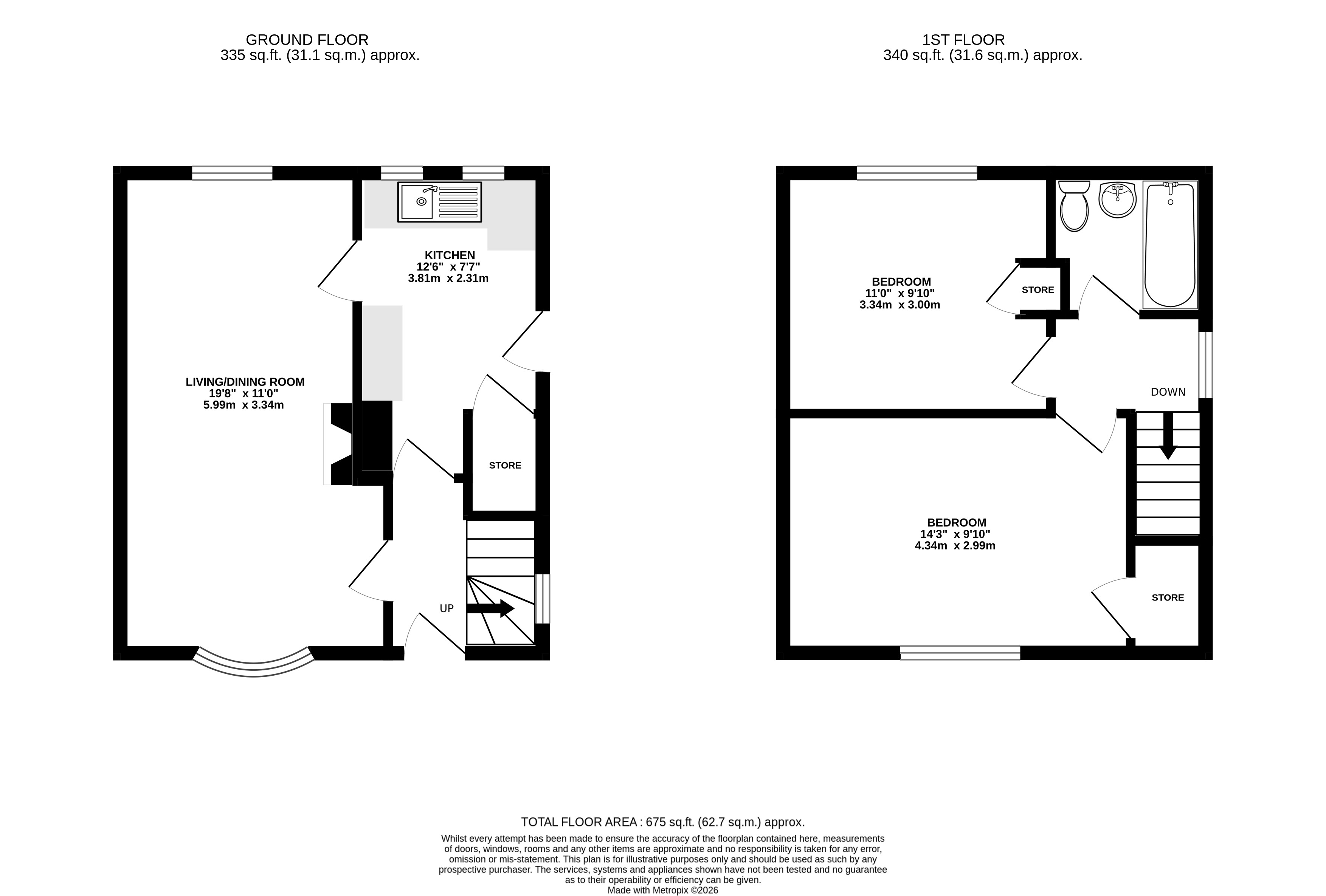 6, Bradshaw Drive, Belper floorplan